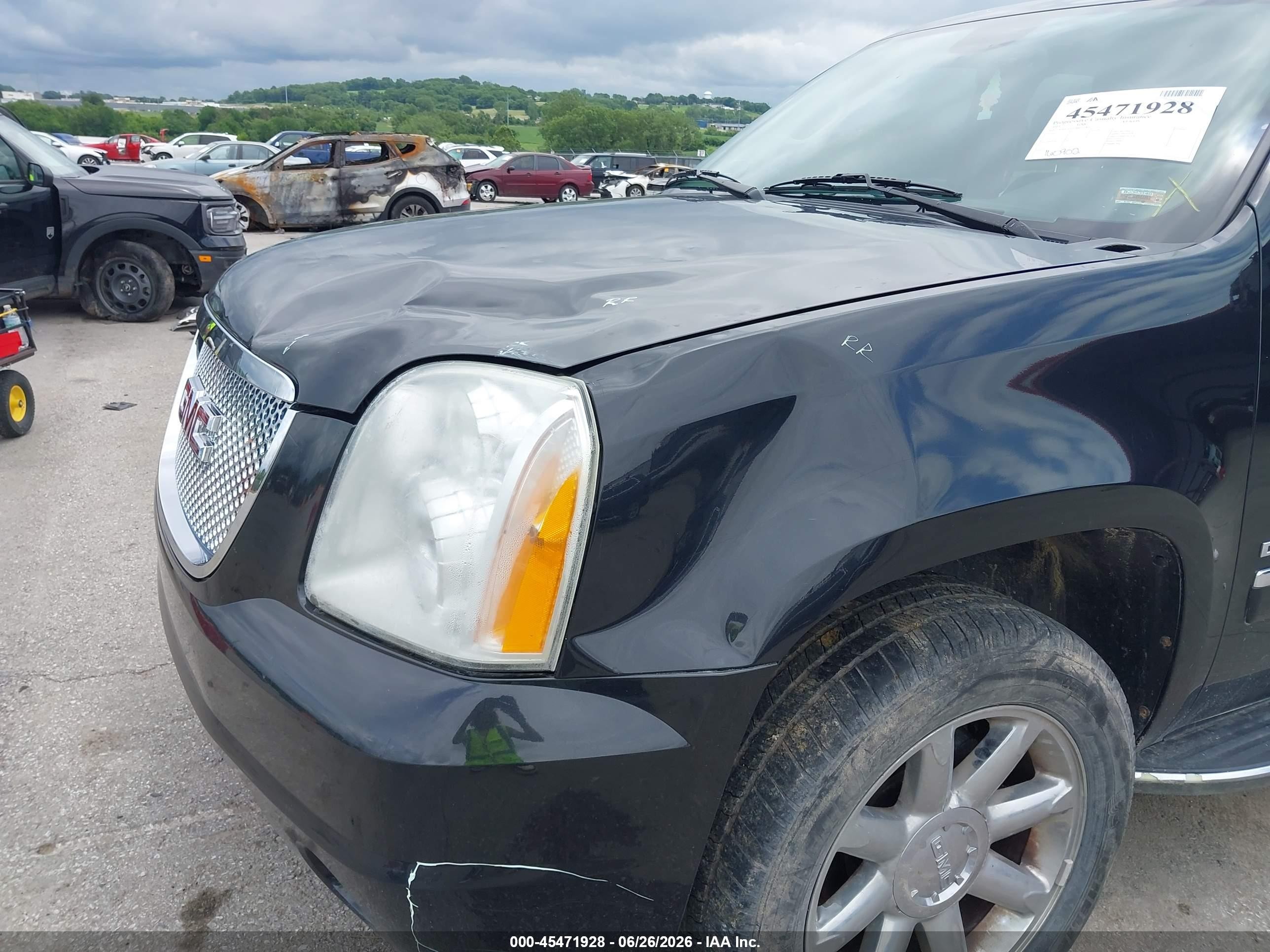 2011 Gmc Yukon Denali Black vin: 1GKS2EEF1BR165832