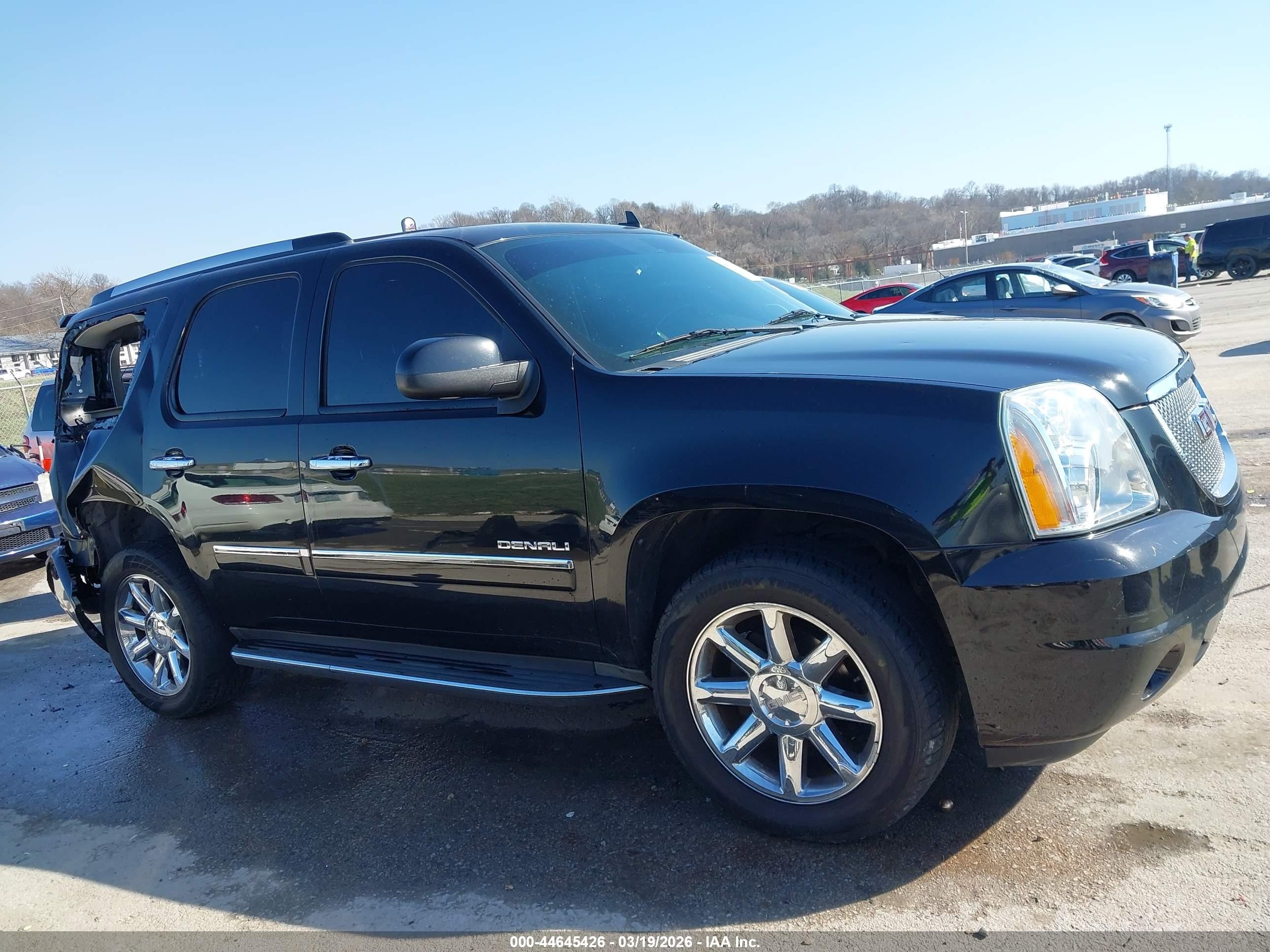 2011 Gmc Yukon Denali Black vin: 1GKS2EEF1BR316359