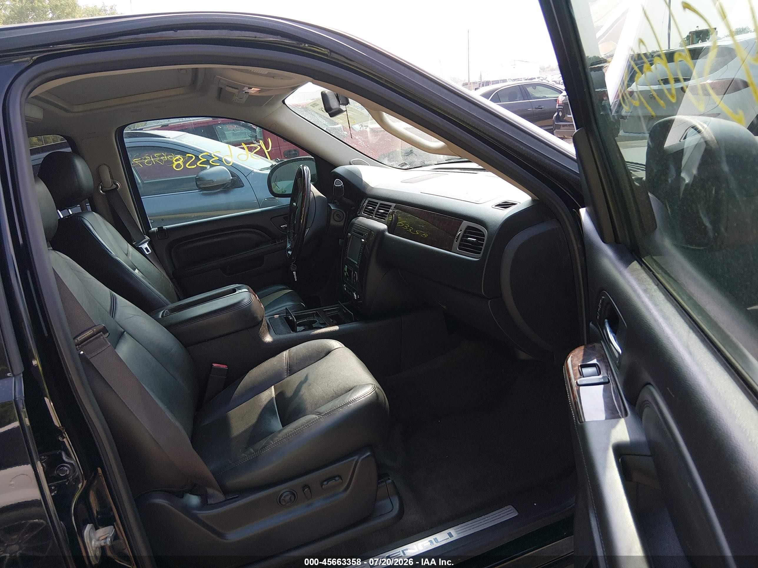 2013 Gmc Yukon Denali Black vin: 1GKS2EEF2DR116514