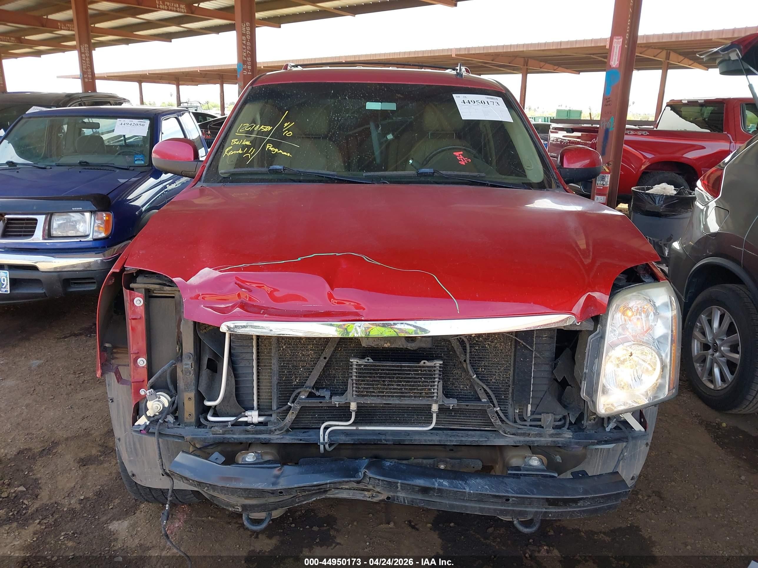 2013 Gmc Yukon Denali Red vin: 1GKS2EEF2DR312405