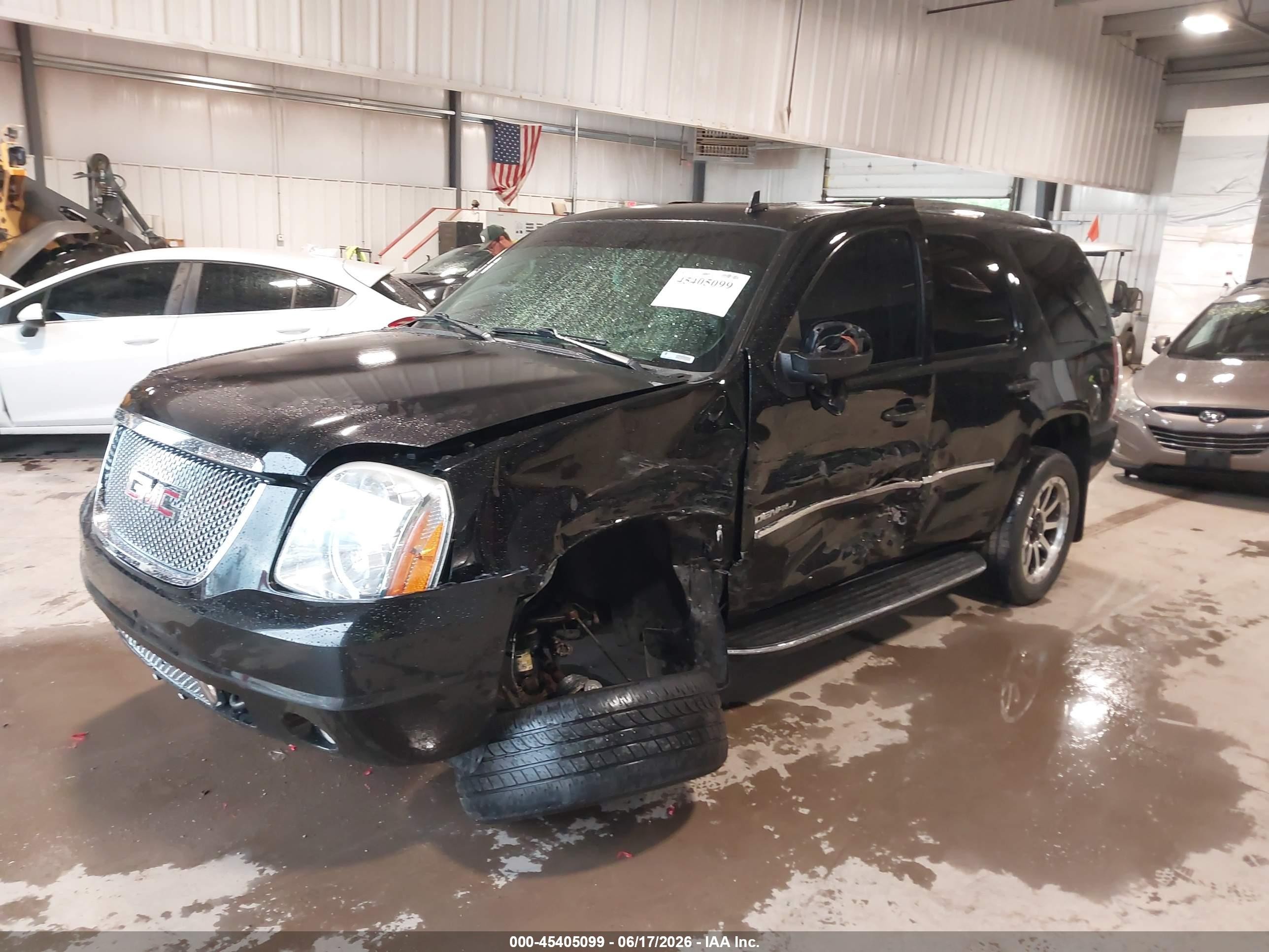 2013 Gmc Yukon Denali Black vin: 1GKS2EEF2DR318575