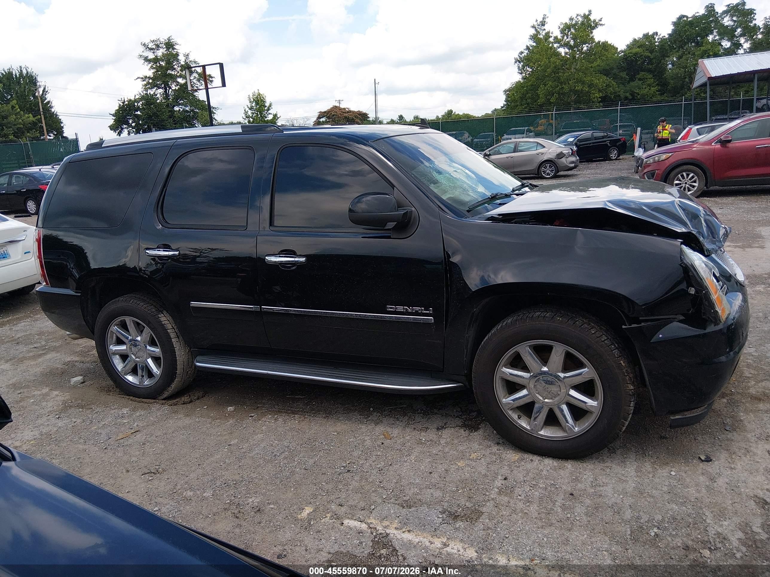 2014 Gmc Yukon Denali Black vin: 1GKS2EEF2ER248156