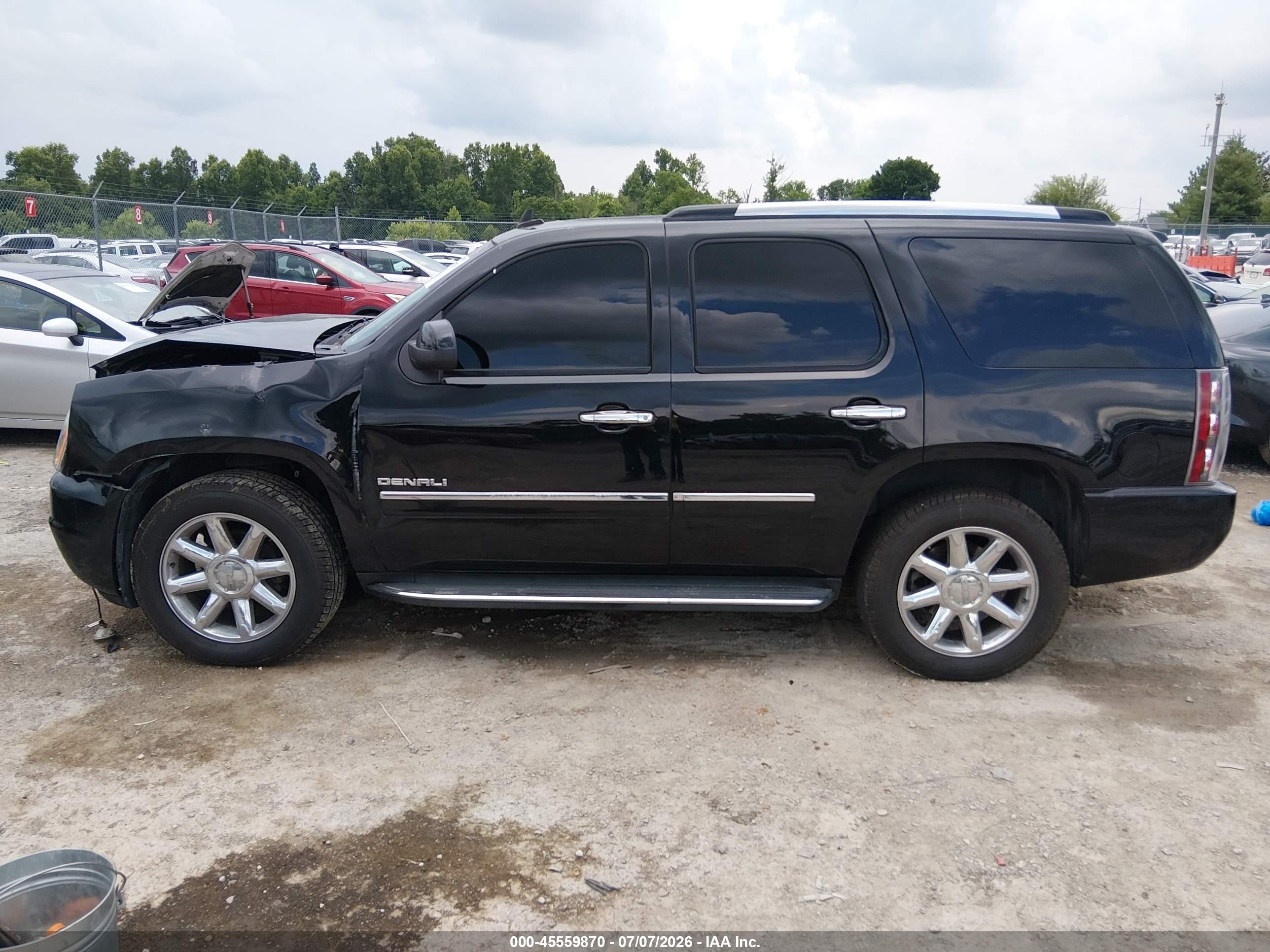 2014 Gmc Yukon Denali Black vin: 1GKS2EEF2ER248156