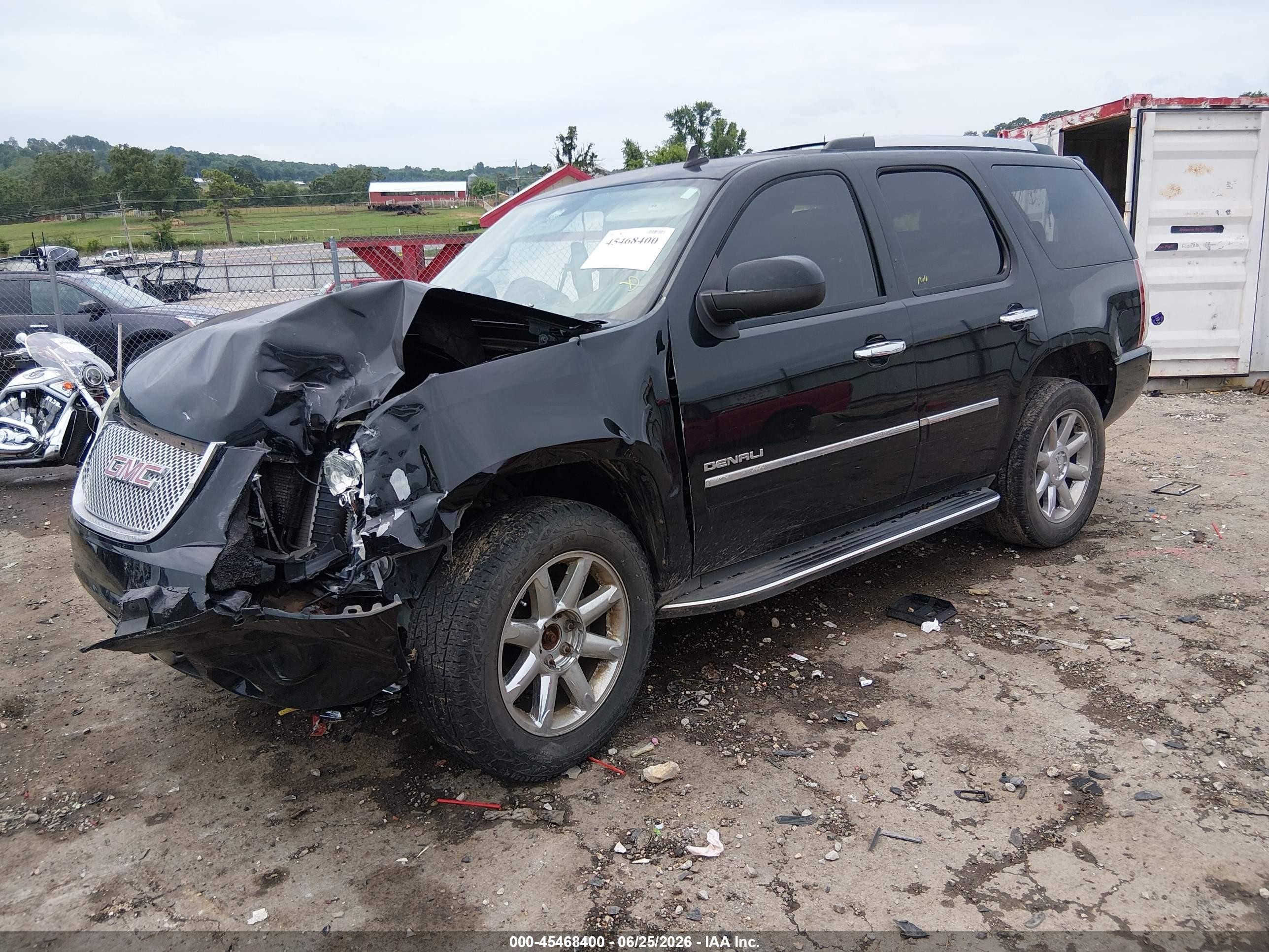 2011 Gmc Yukon Denali Black vin: 1GKS2EEF3BR168036