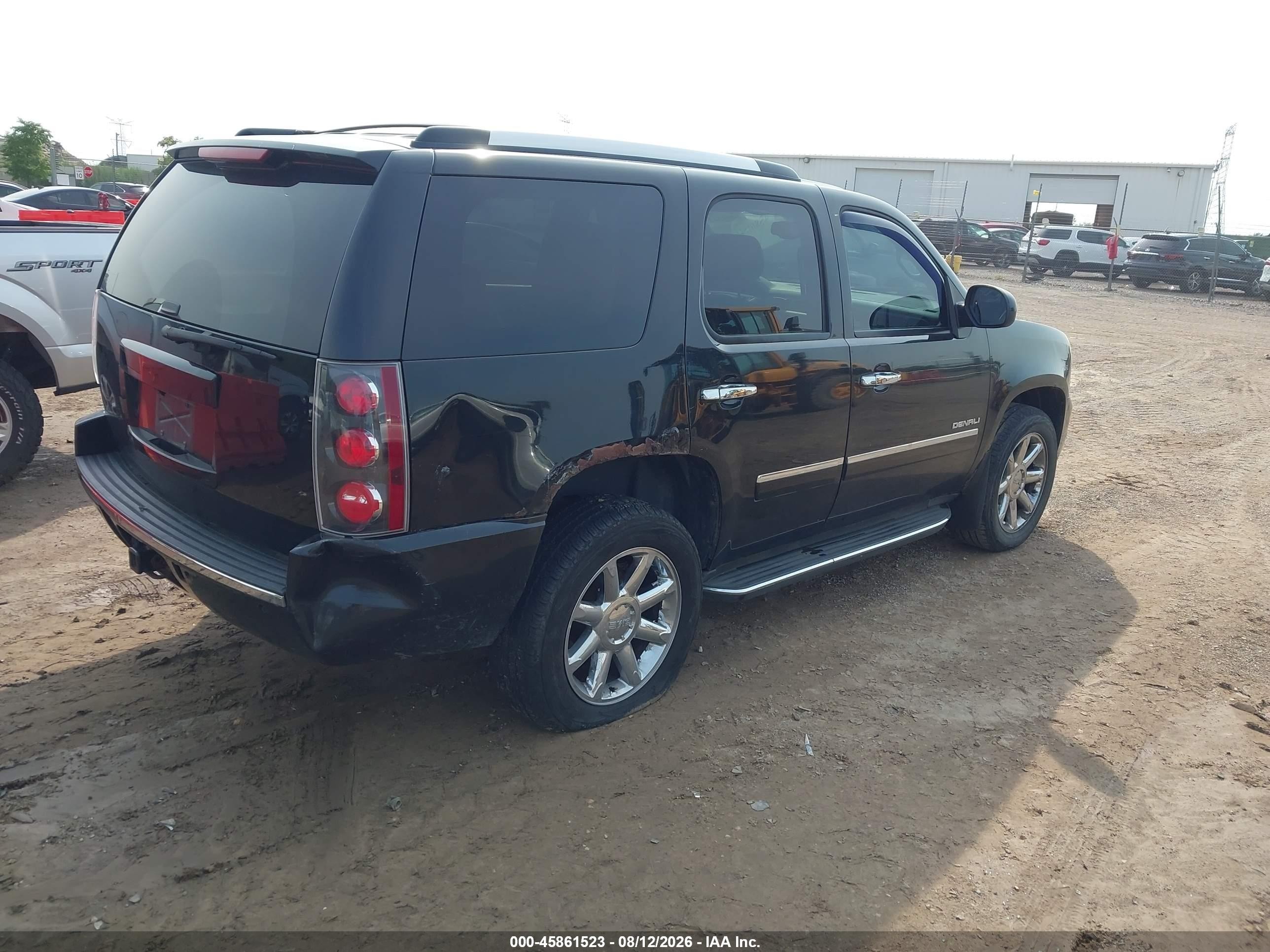 2011 Gmc Yukon Denali Black vin: 1GKS2EEF3BR286233