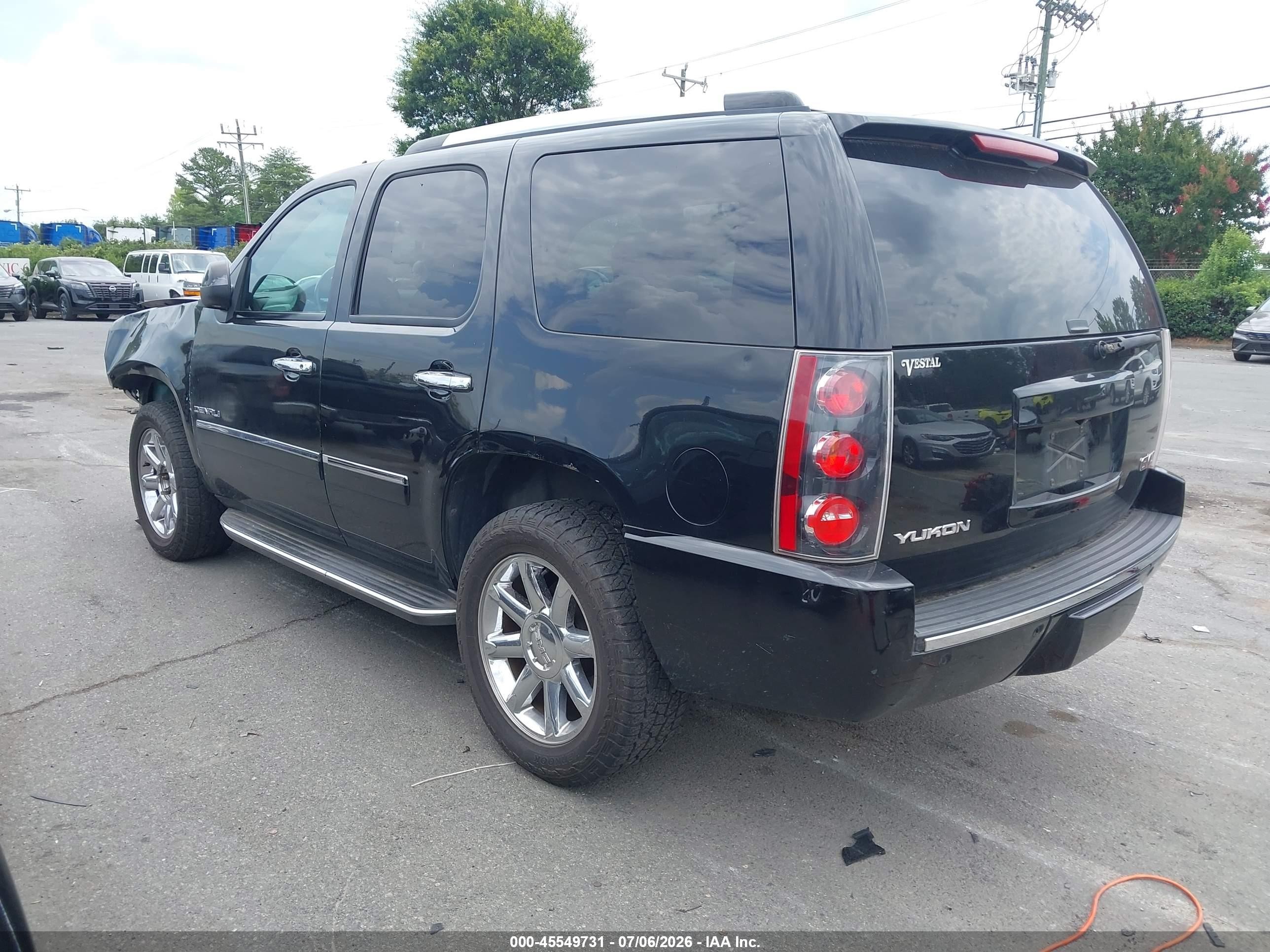 2013 Gmc Yukon Denali Black vin: 1GKS2EEF3DR128350