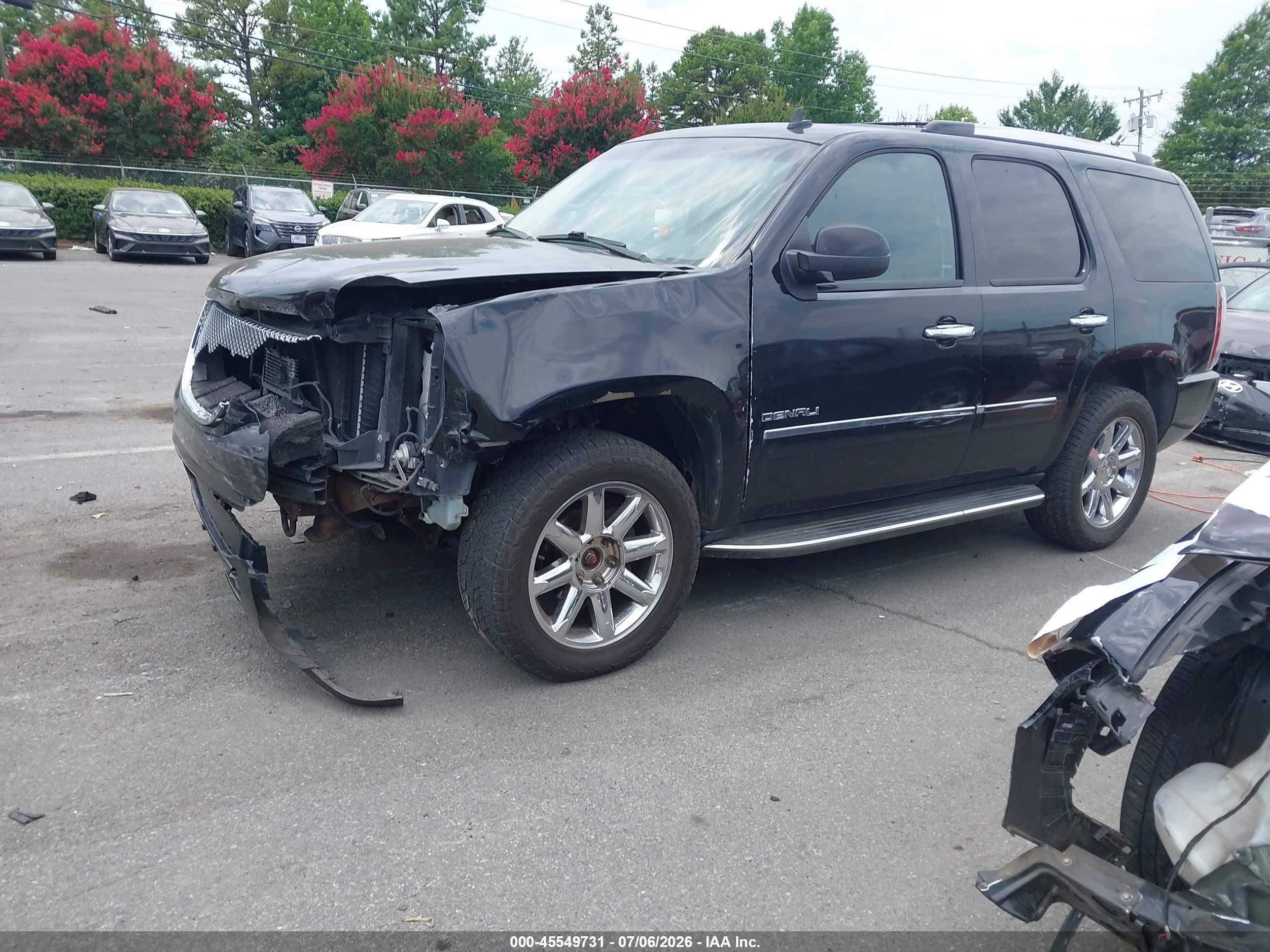 2013 Gmc Yukon Denali Black vin: 1GKS2EEF3DR128350
