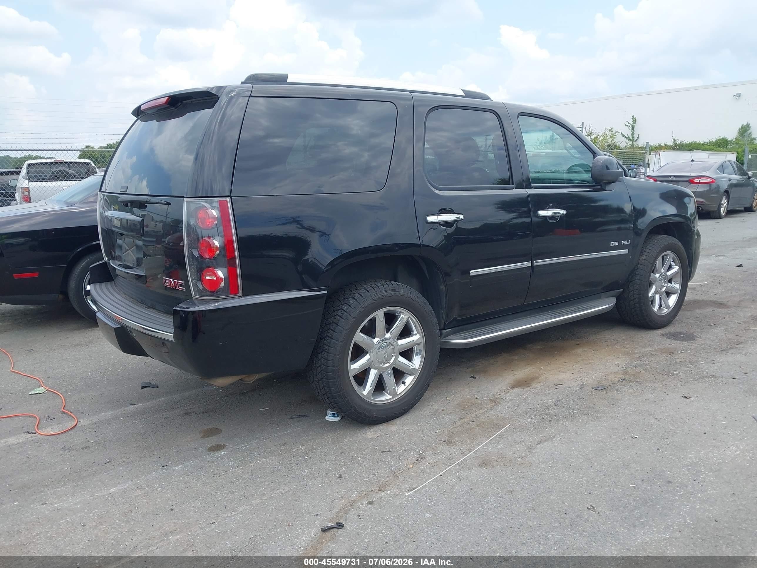 2013 Gmc Yukon Denali Black vin: 1GKS2EEF3DR128350