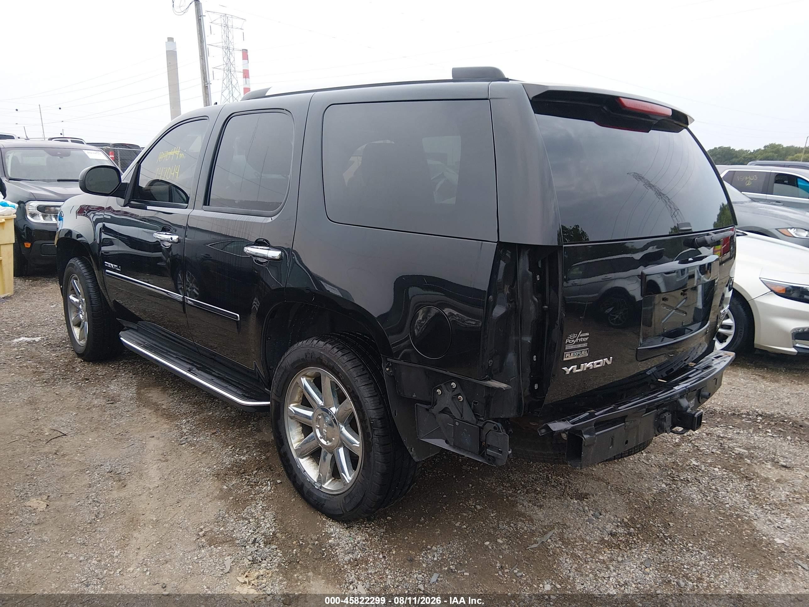 2012 Gmc Yukon Denali Черный vin: 1GKS2EEF4CR119915
