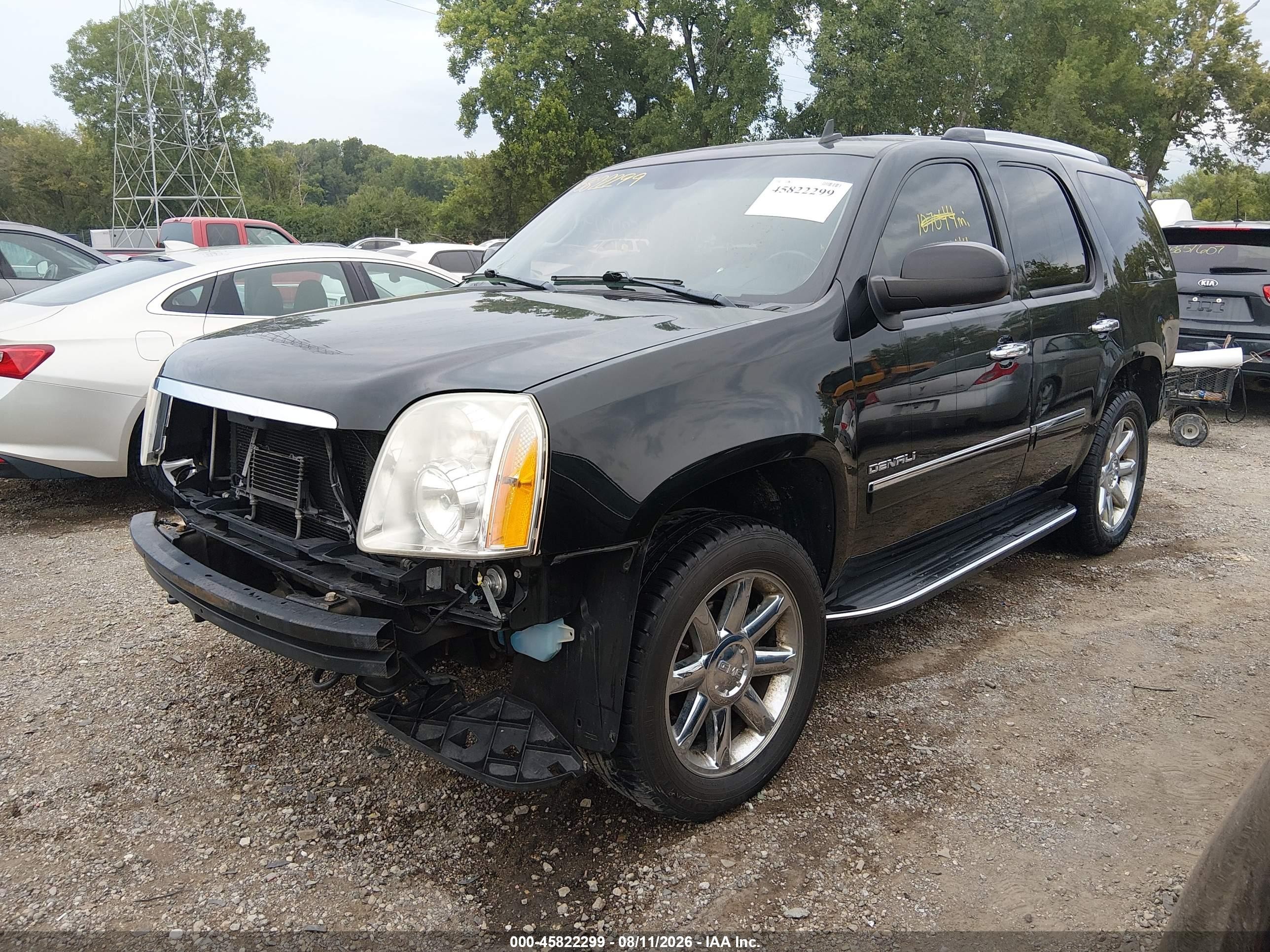 2012 Gmc Yukon Denali Черный vin: 1GKS2EEF4CR119915
