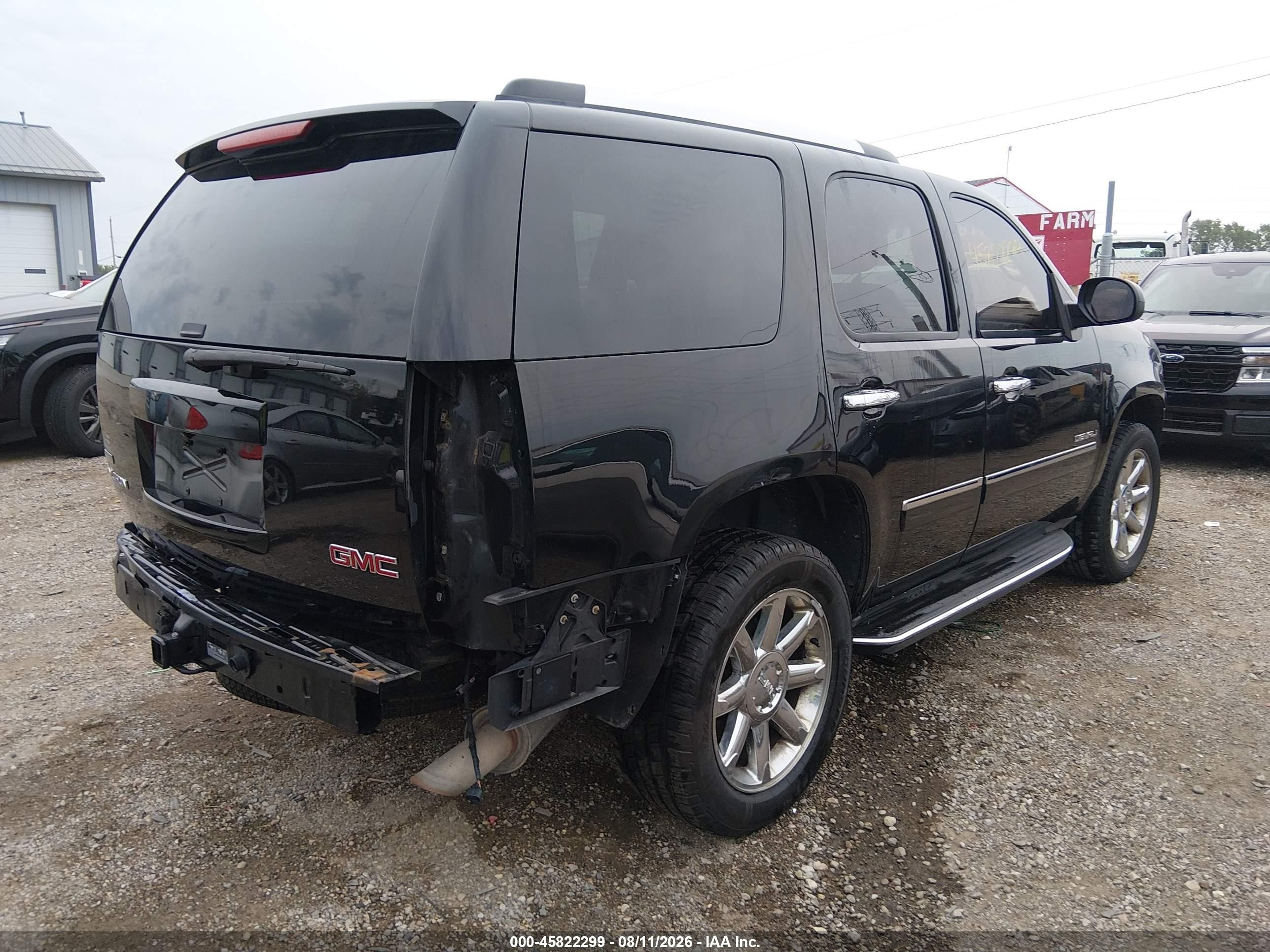 2012 Gmc Yukon Denali Черный vin: 1GKS2EEF4CR119915