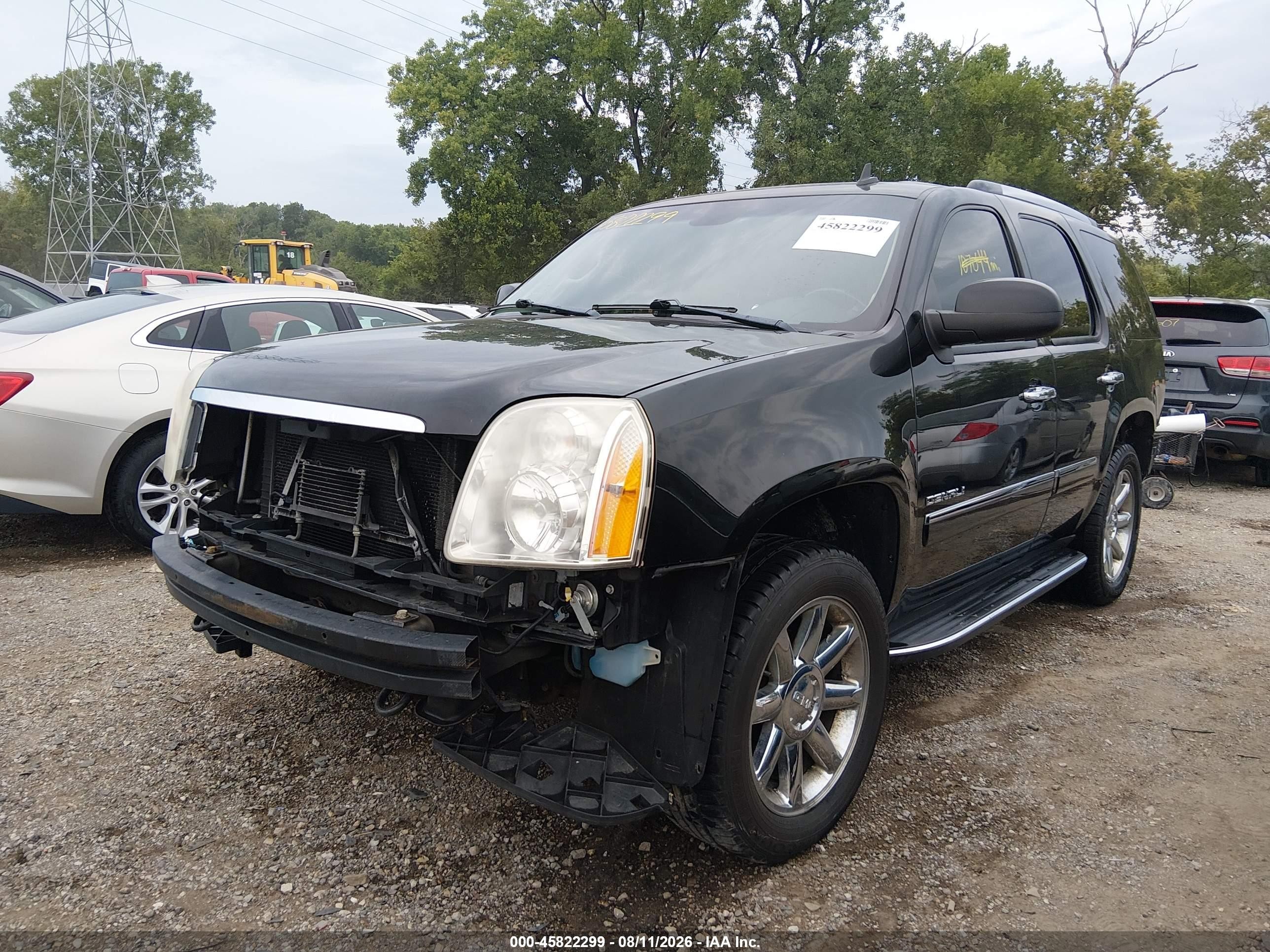 2012 Gmc Yukon Denali Черный vin: 1GKS2EEF4CR119915