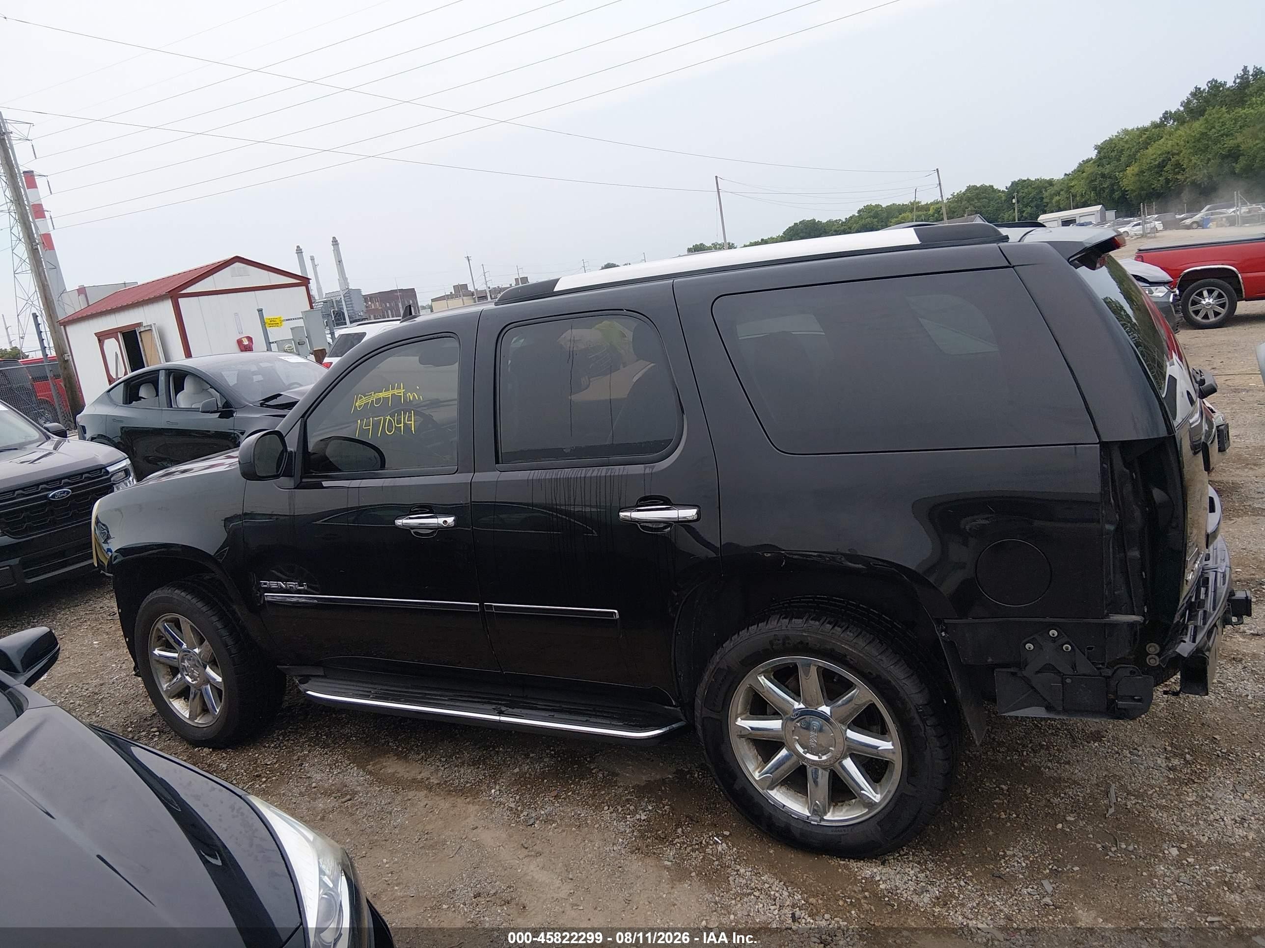 2012 Gmc Yukon Denali Черный vin: 1GKS2EEF4CR119915