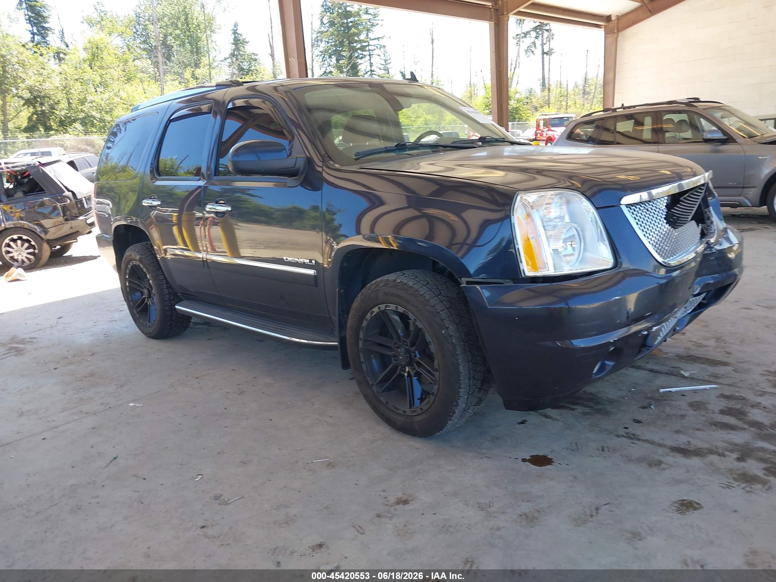 2013 Gmc Yukon Denali Black vin: 1GKS2EEF4DR198231