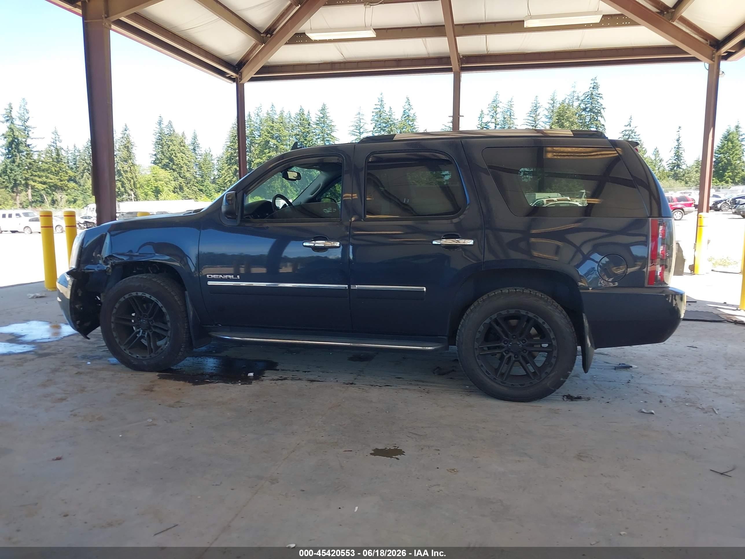 2013 Gmc Yukon Denali Black vin: 1GKS2EEF4DR198231