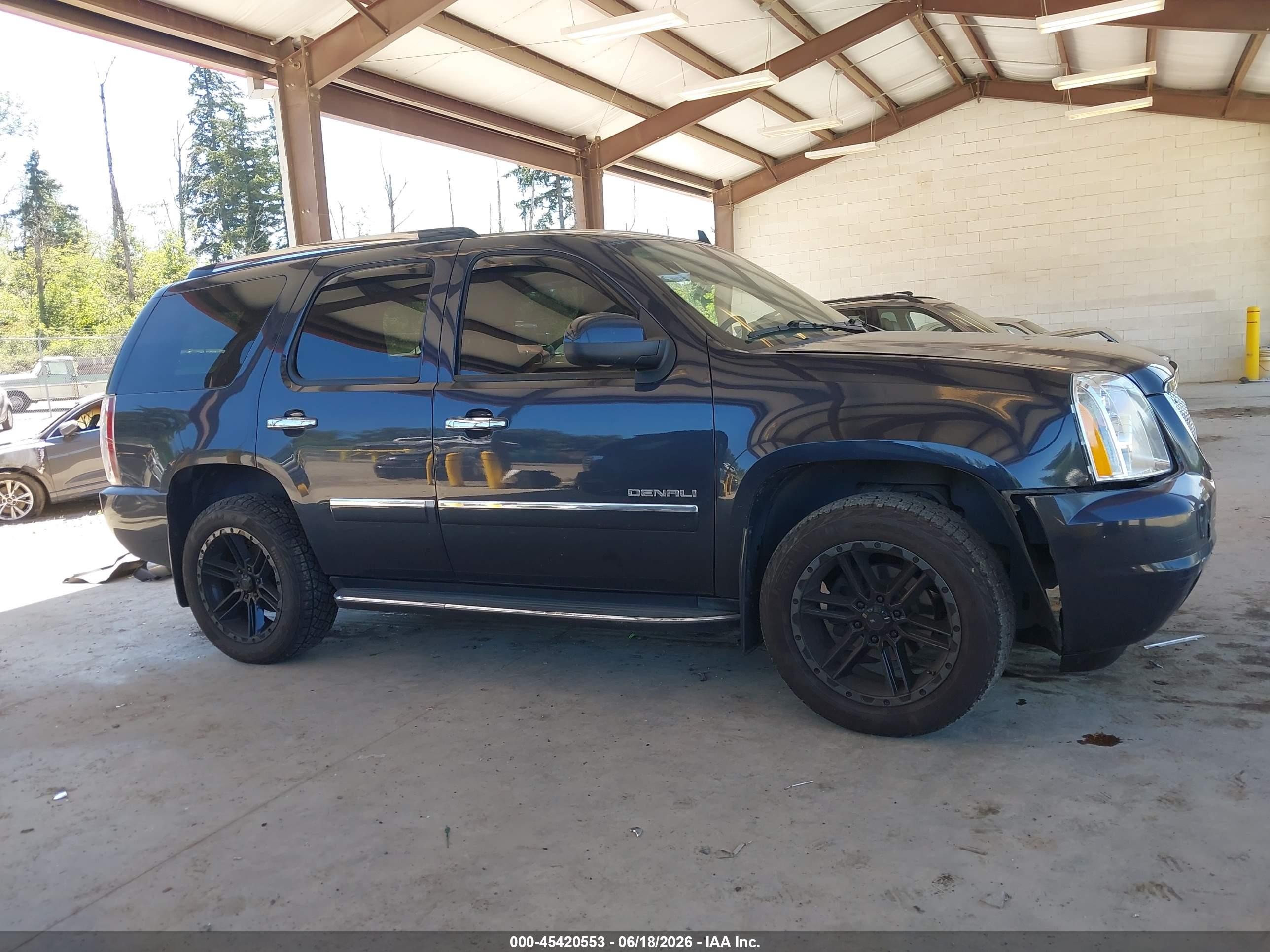 2013 Gmc Yukon Denali Black vin: 1GKS2EEF4DR198231