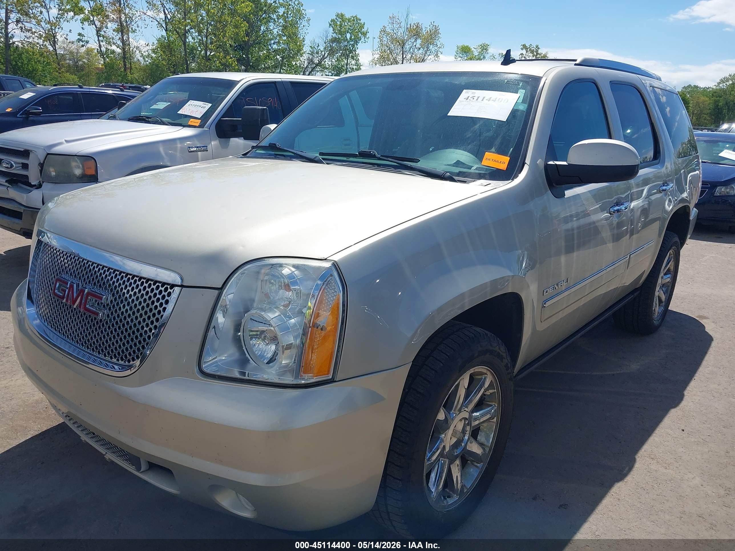 2014 Gmc Yukon Denali Brown vin: 1GKS2EEF4ER104544
