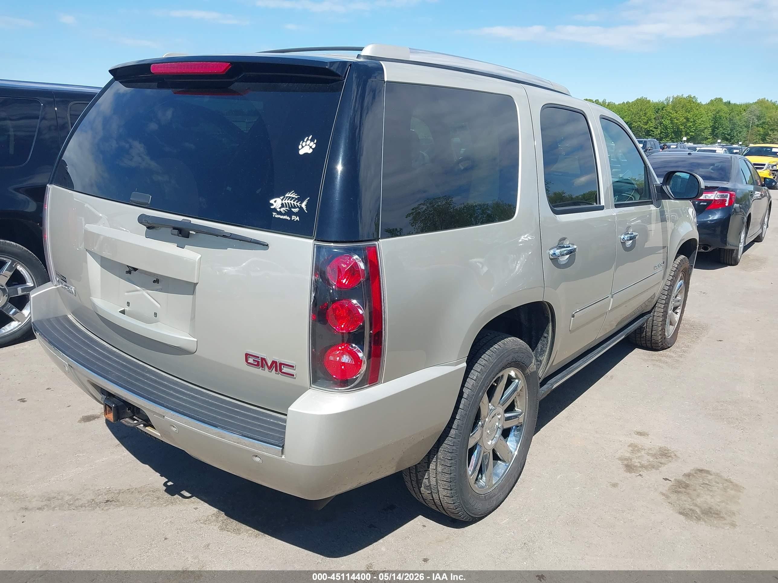 2014 Gmc Yukon Denali Brown vin: 1GKS2EEF4ER104544