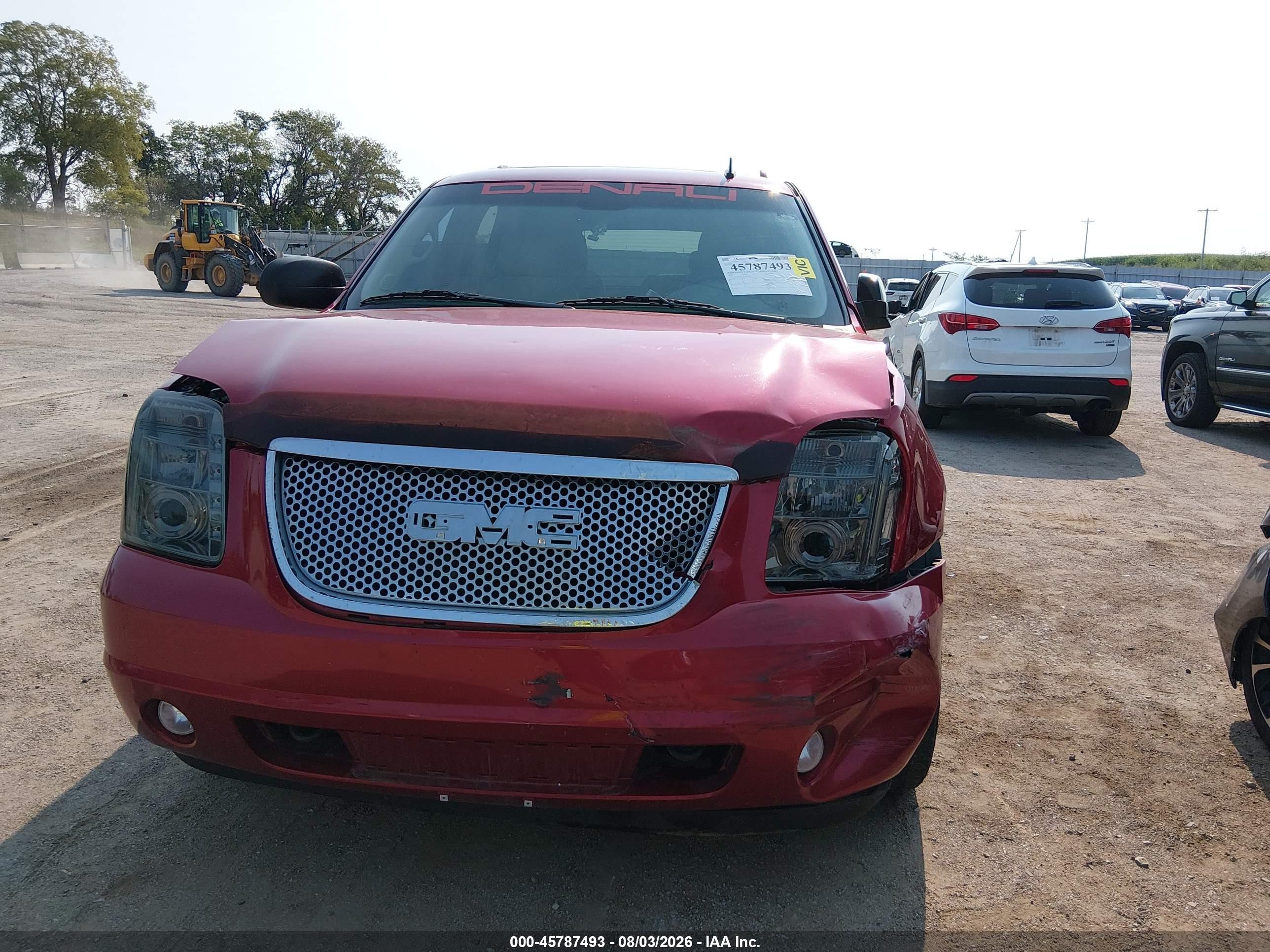 2012 Gmc Yukon Denali Red vin: 1GKS2EEF5CR165205