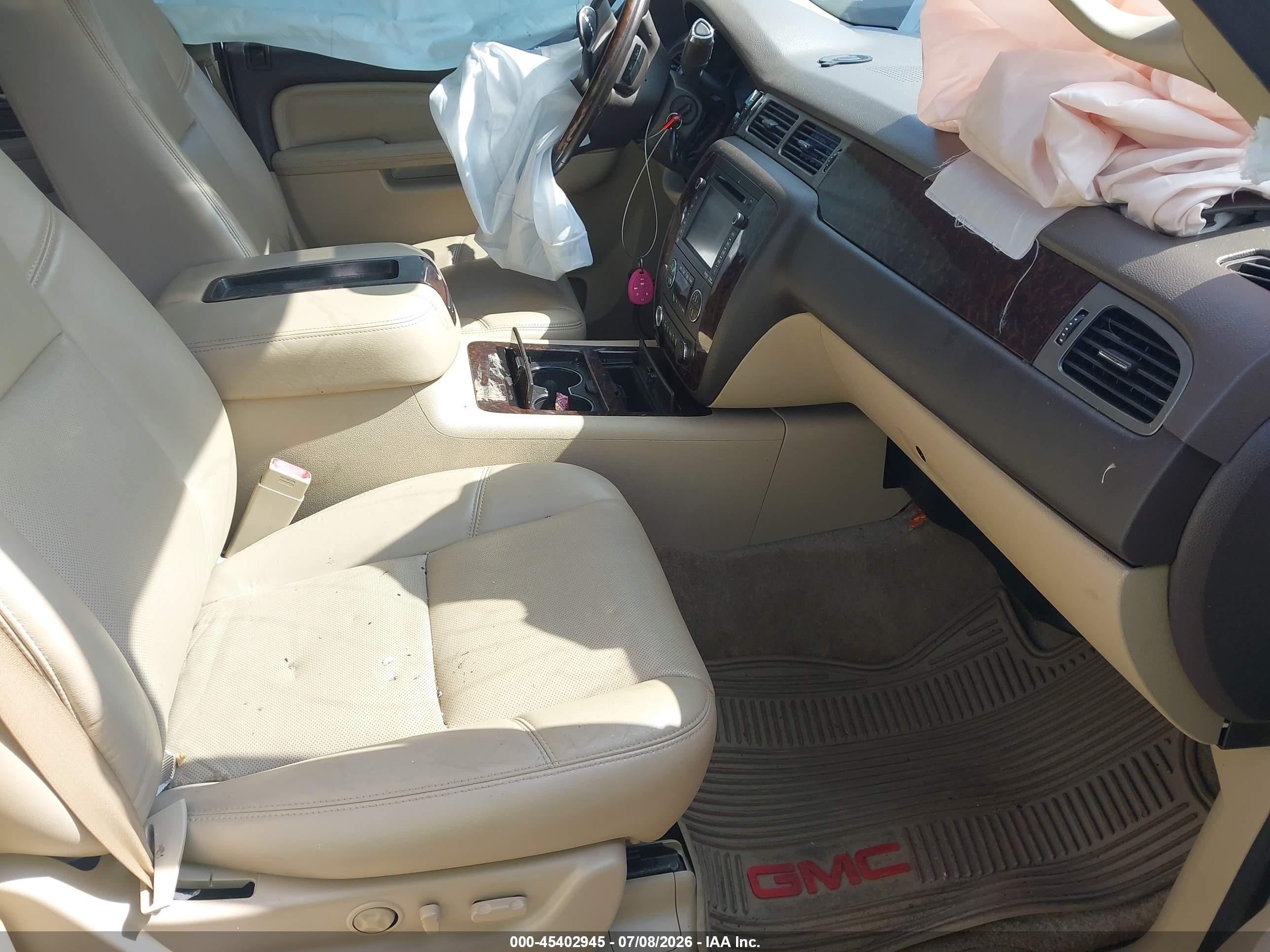 2013 Gmc Yukon Denali White vin: 1GKS2EEF5DR201167