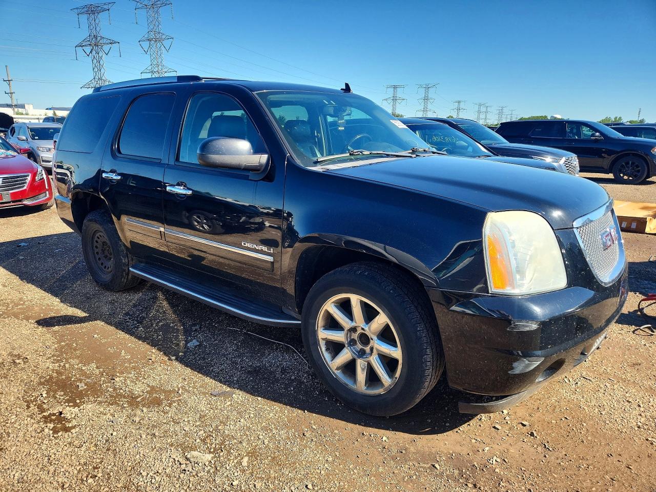 2011 Gmc Yukon Denali Черный vin: 1GKS2EEF6BR108817