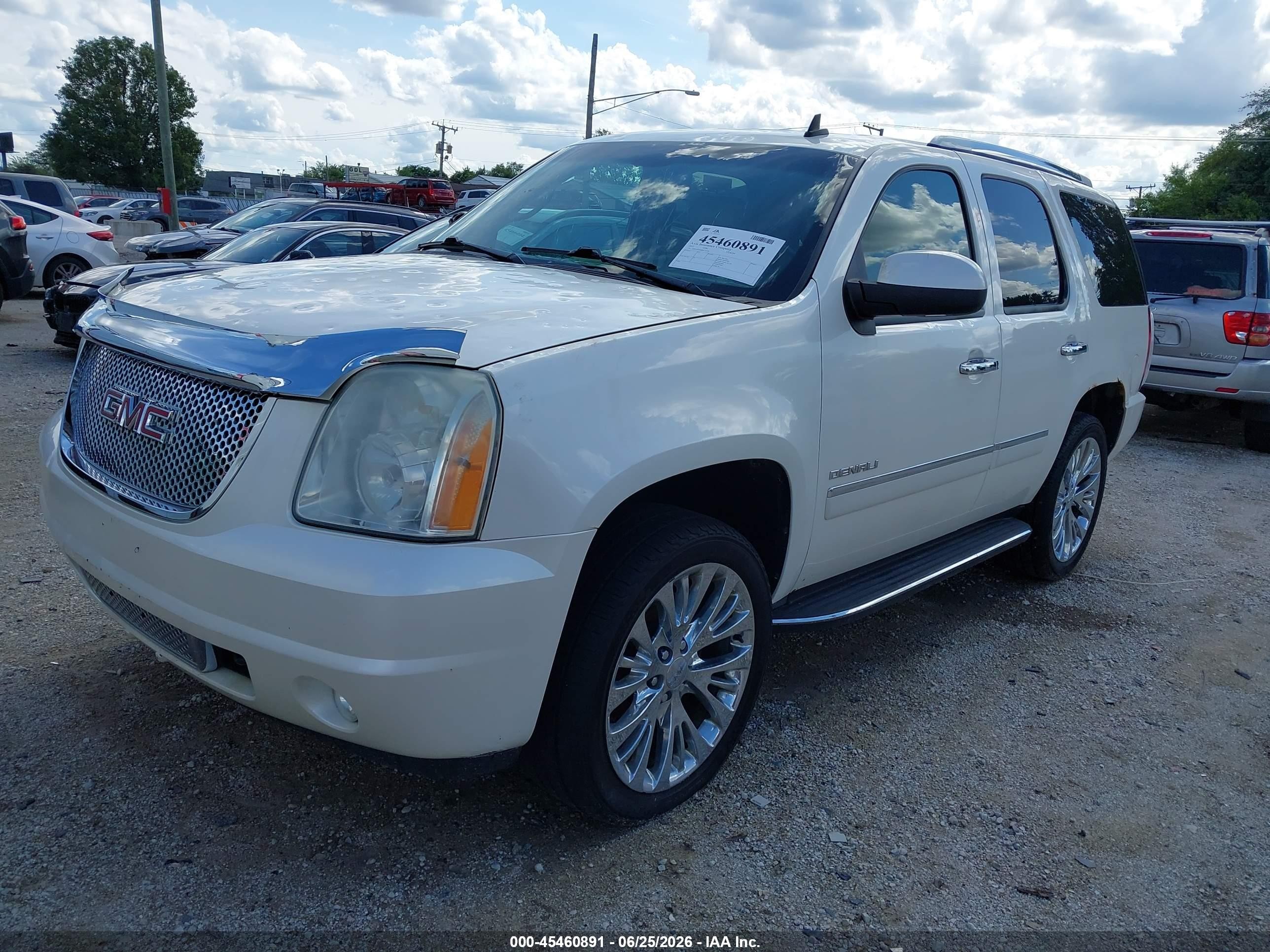 2011 Gmc Yukon Denali White vin: 1GKS2EEF6BR177720