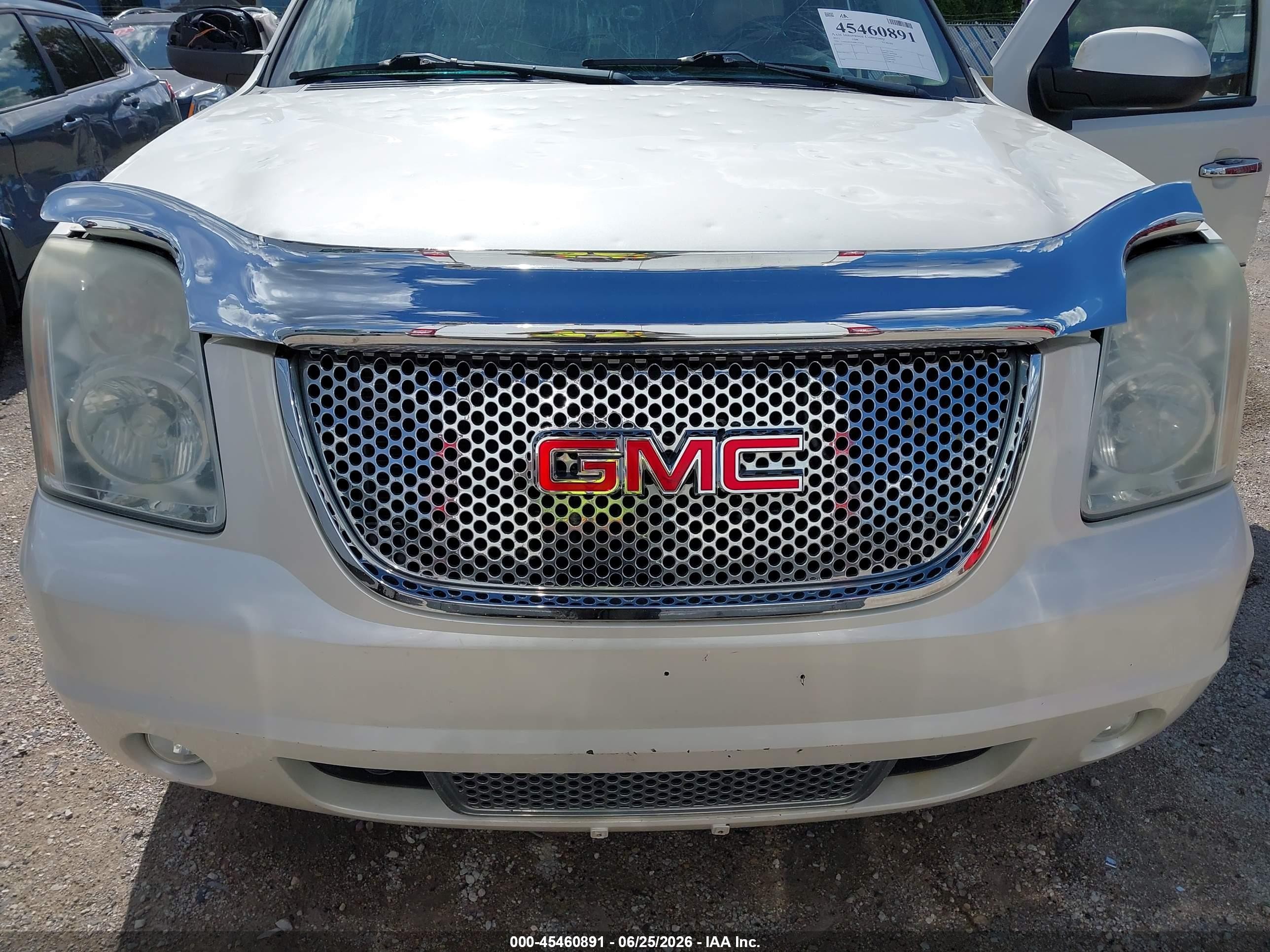 2011 Gmc Yukon Denali White vin: 1GKS2EEF6BR177720