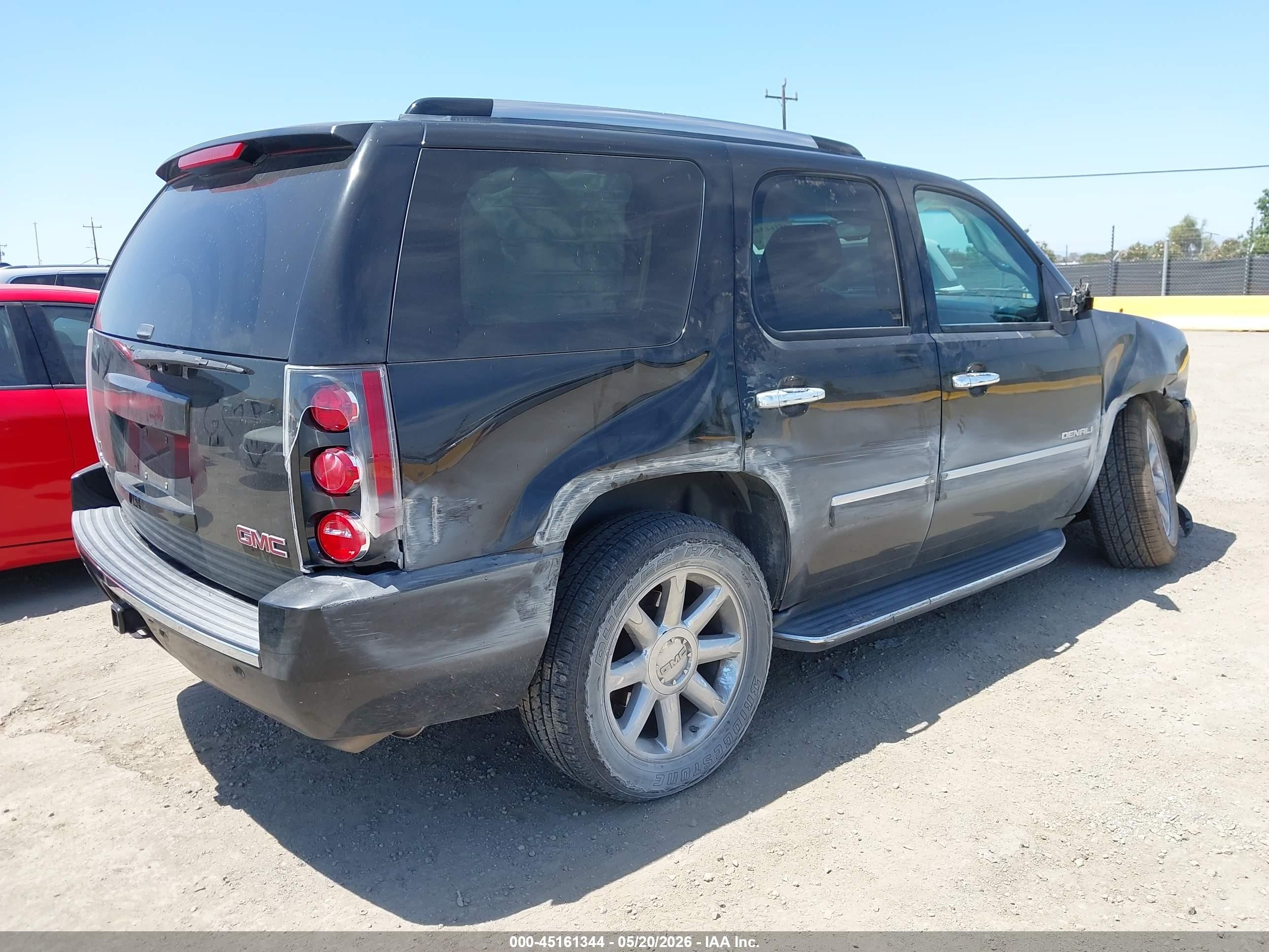 2011 Gmc Yukon Denali Black vin: 1GKS2EEF6BR376539