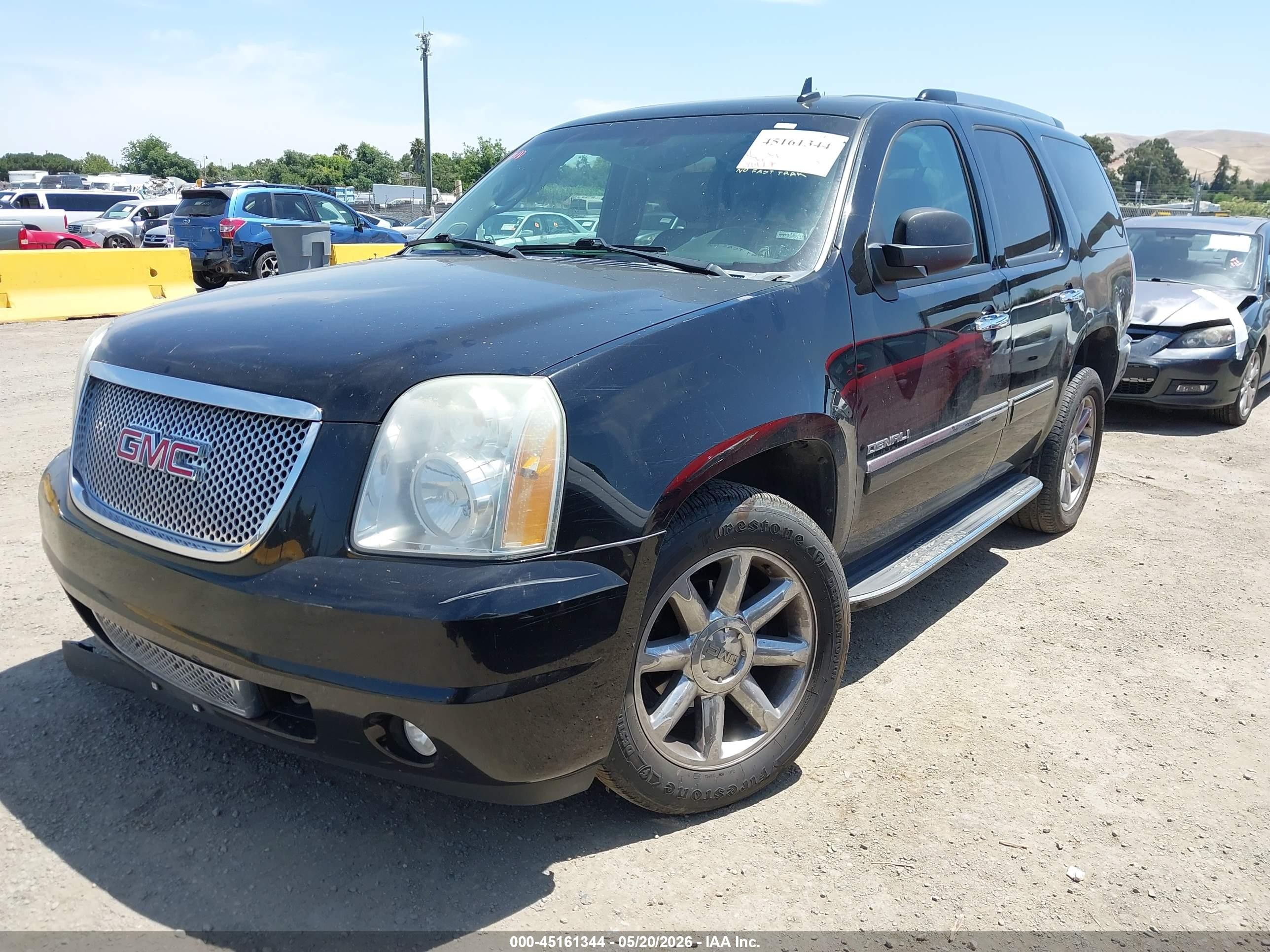2011 Gmc Yukon Denali Black vin: 1GKS2EEF6BR376539