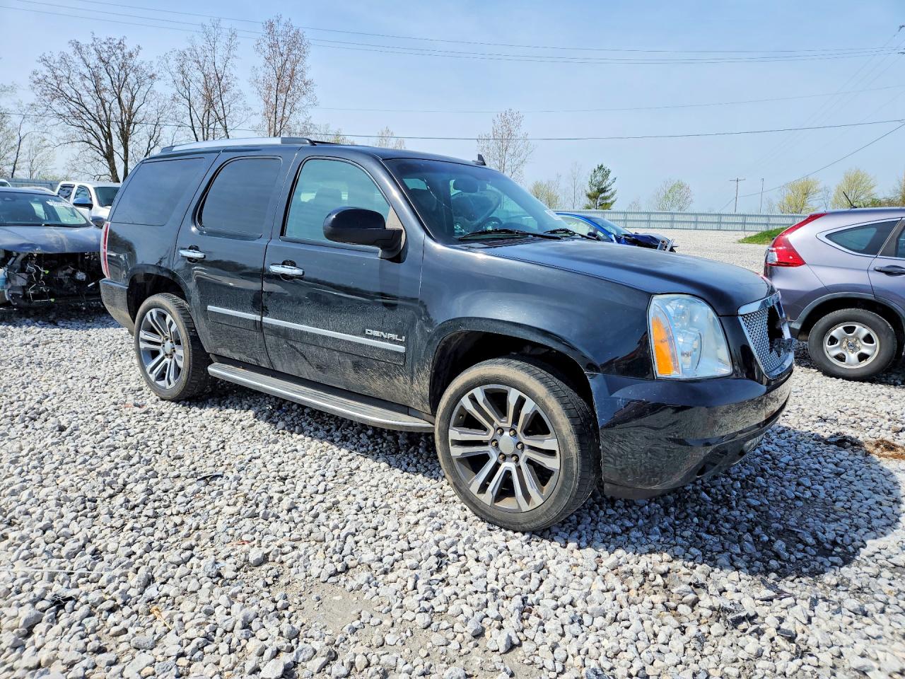 2013 Gmc Yukon Denali Black vin: 1GKS2EEF6DR287427