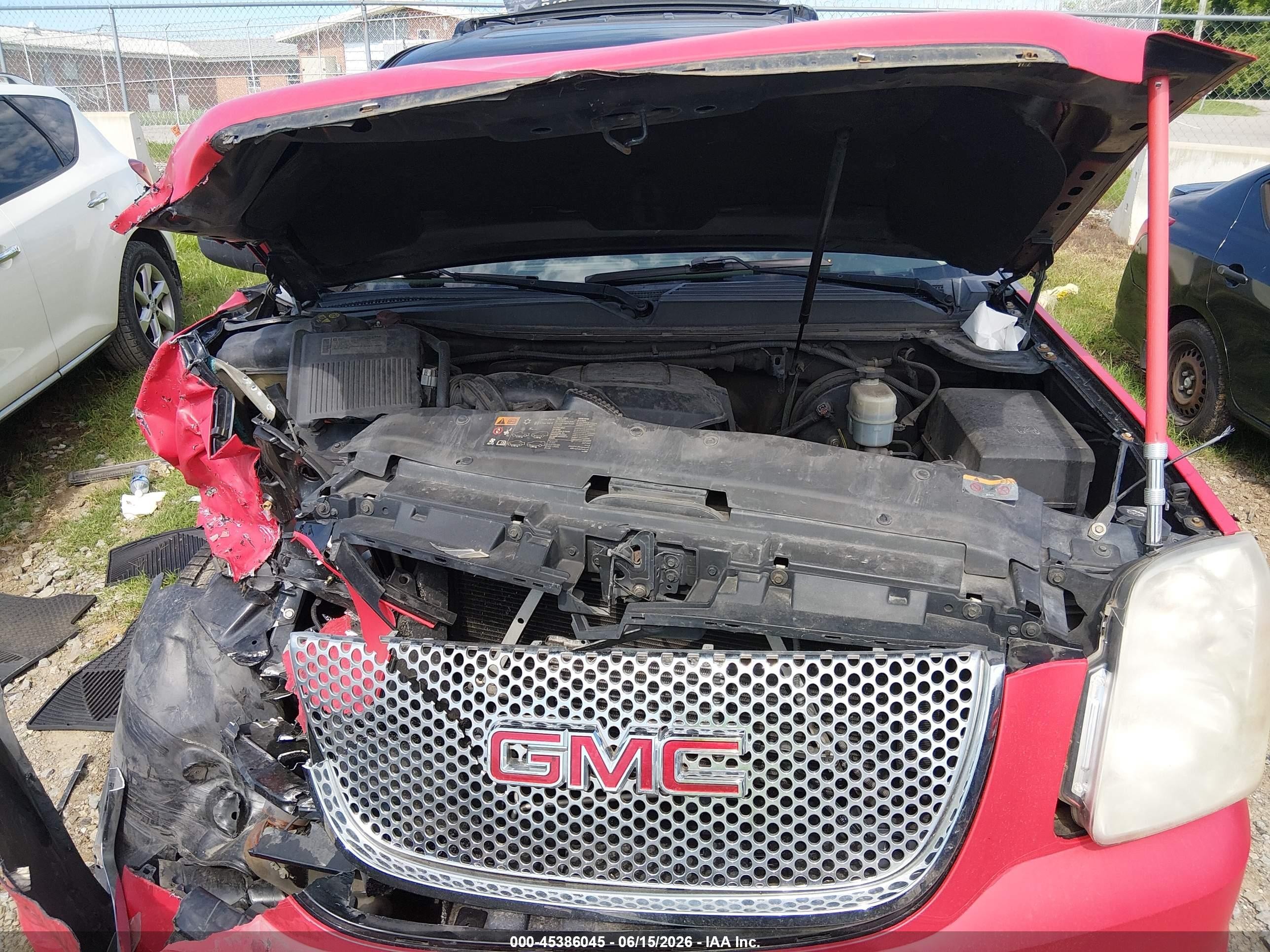 2011 Gmc Yukon Denali Red vin: 1GKS2EEF7BR375741