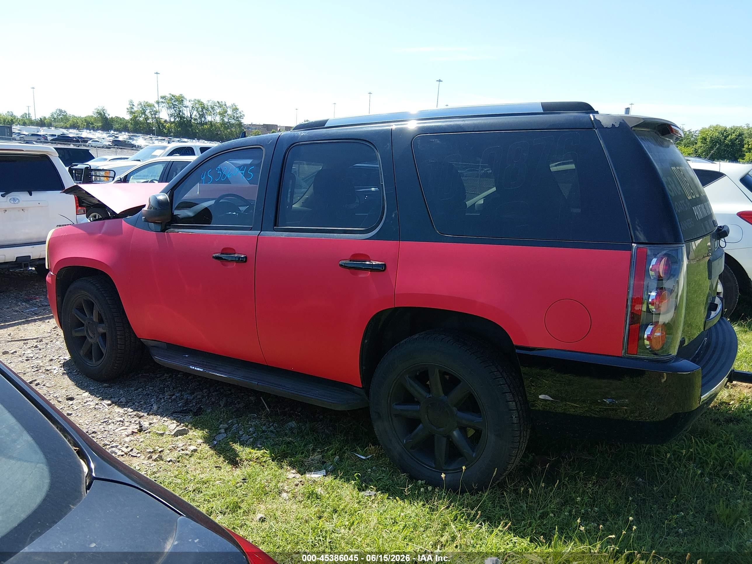 2011 Gmc Yukon Denali Red vin: 1GKS2EEF7BR375741