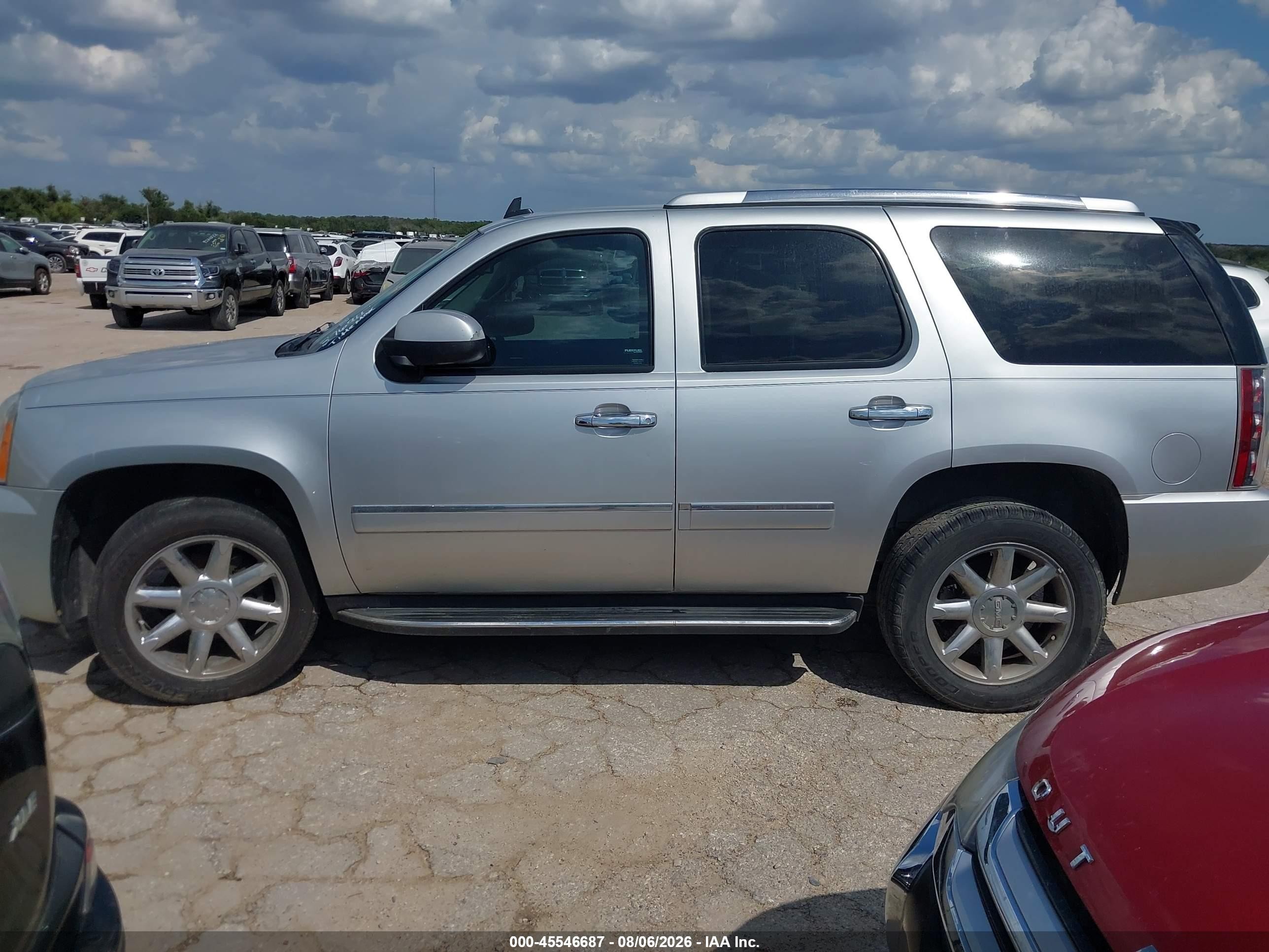 2013 Gmc Yukon Denali Silver vin: 1GKS2EEF7DR376911