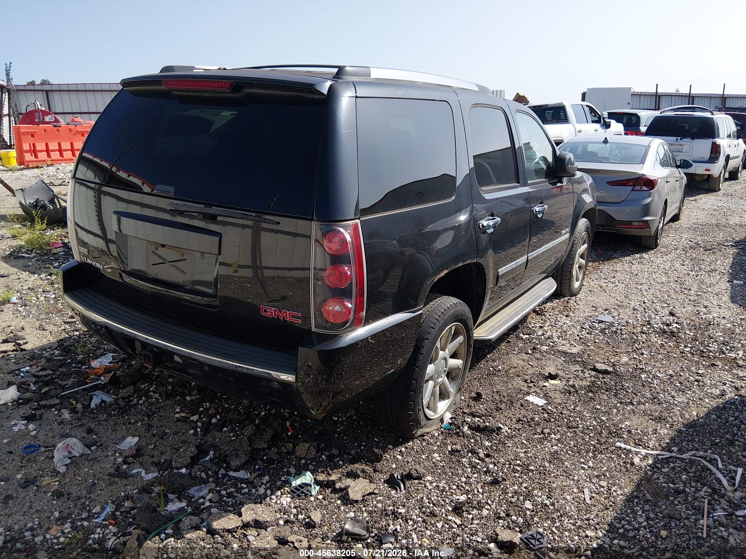 2011 Gmc Yukon Denali Black vin: 1GKS2EEF8BR114389