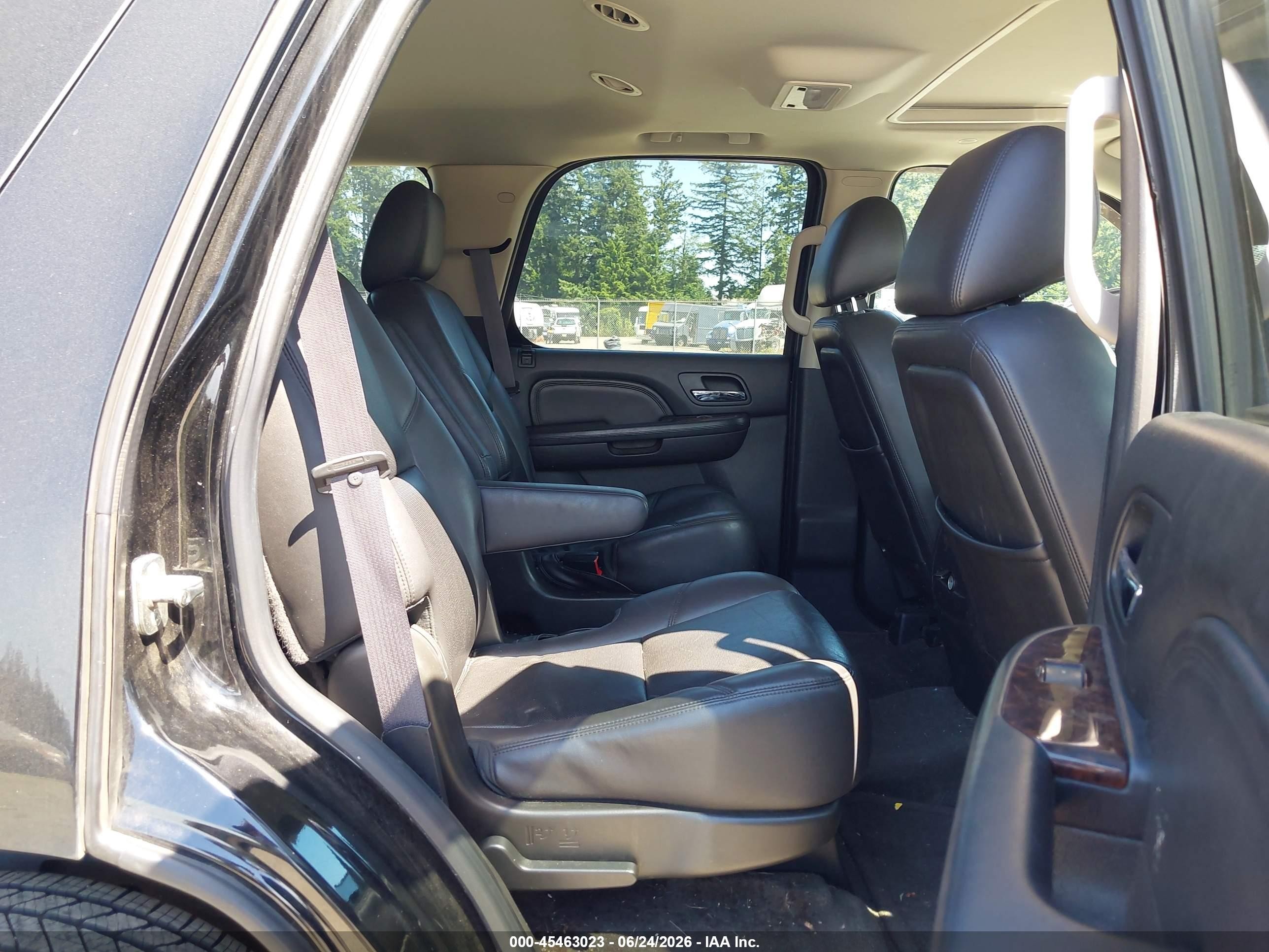 2012 Gmc Yukon Denali Black vin: 1GKS2EEF8CR119173