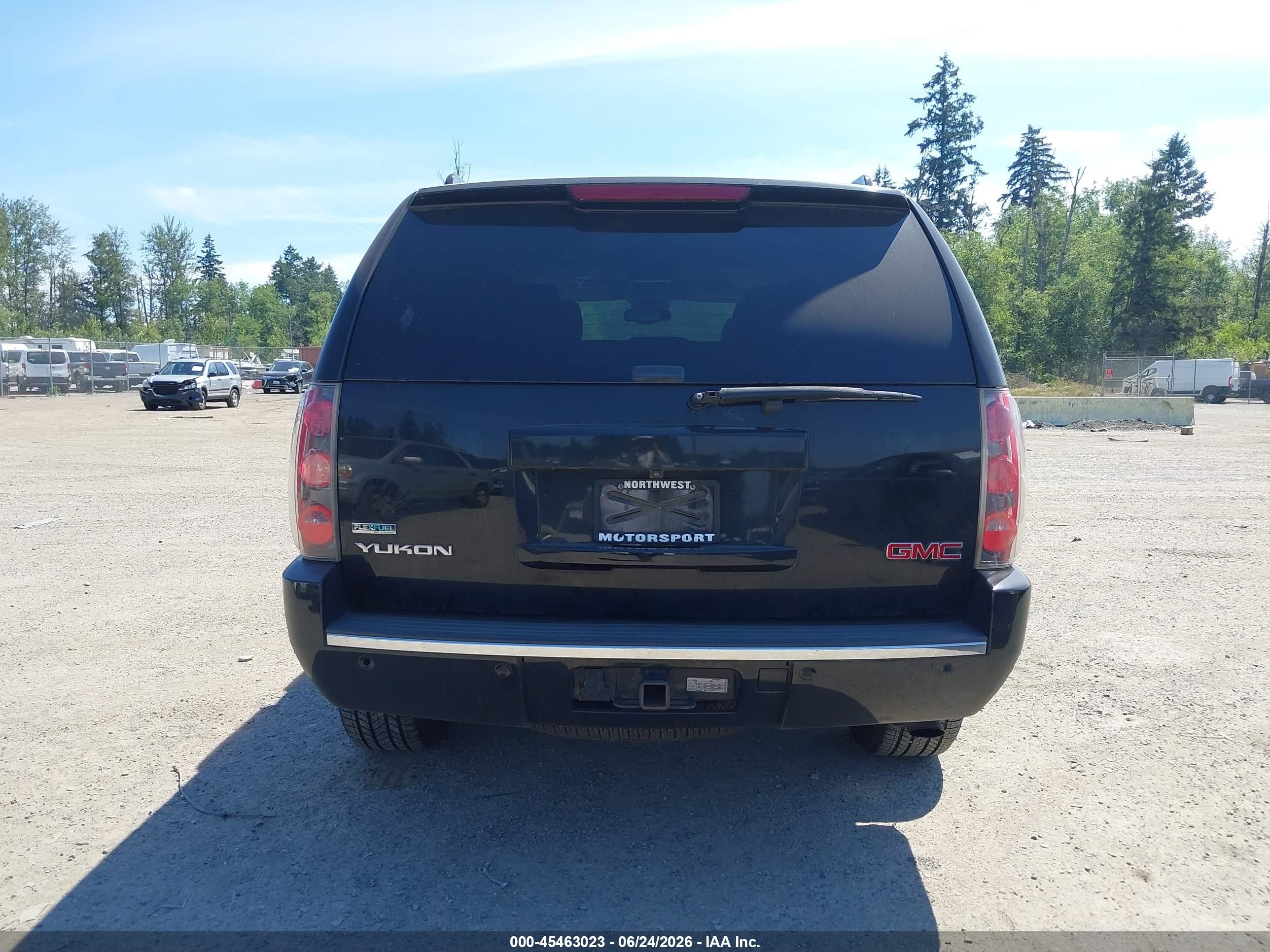 2012 Gmc Yukon Denali Black vin: 1GKS2EEF8CR119173