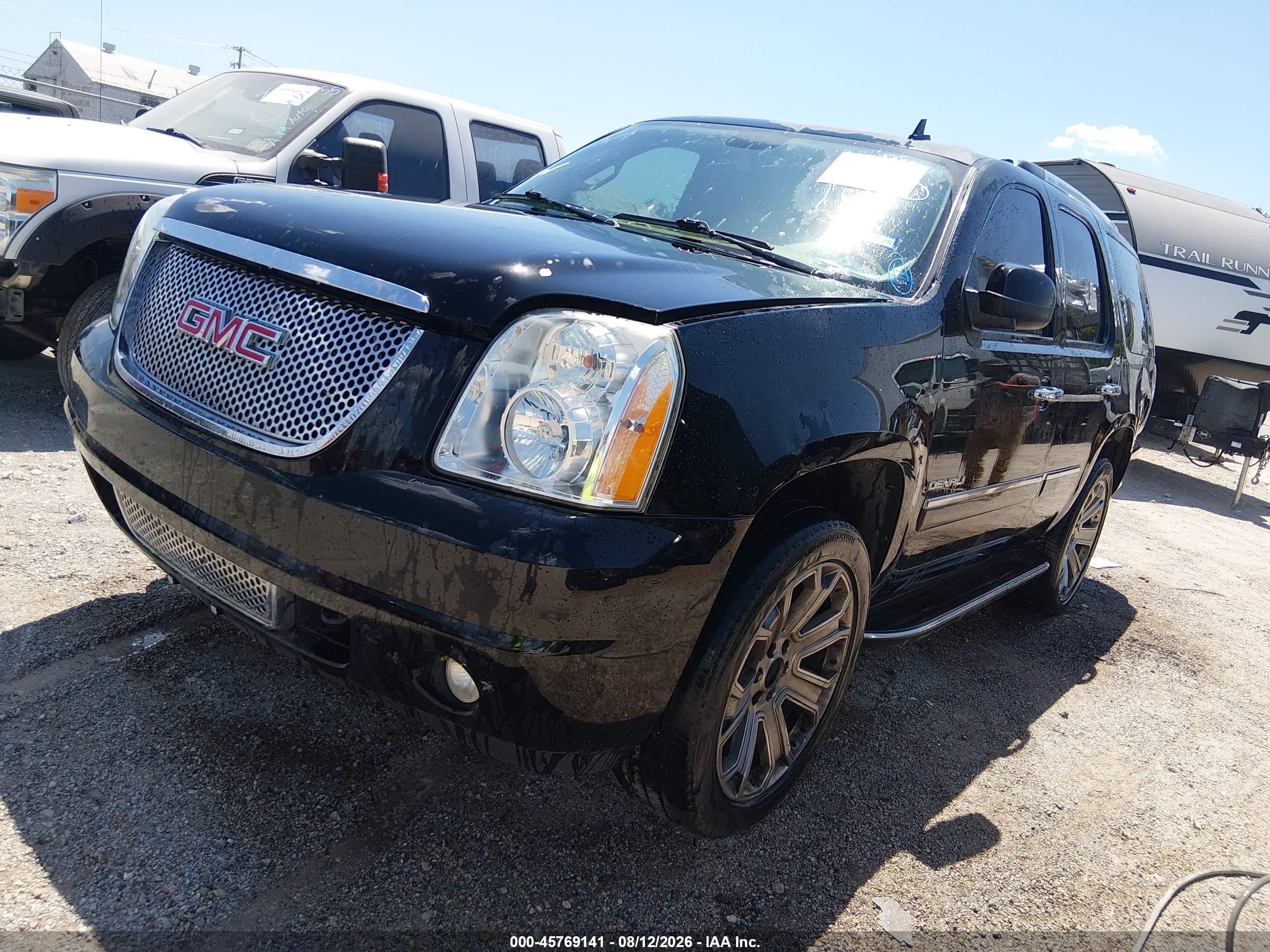 2013 Gmc Yukon Denali Black vin: 1GKS2EEF8DR359227