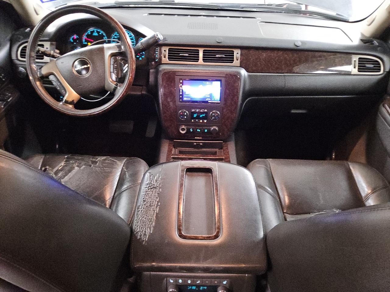2014 Gmc Yukon Denali Black vin: 1GKS2EEF8ER181448 Damage: Left Front Seat, Torn, > 12 Inches