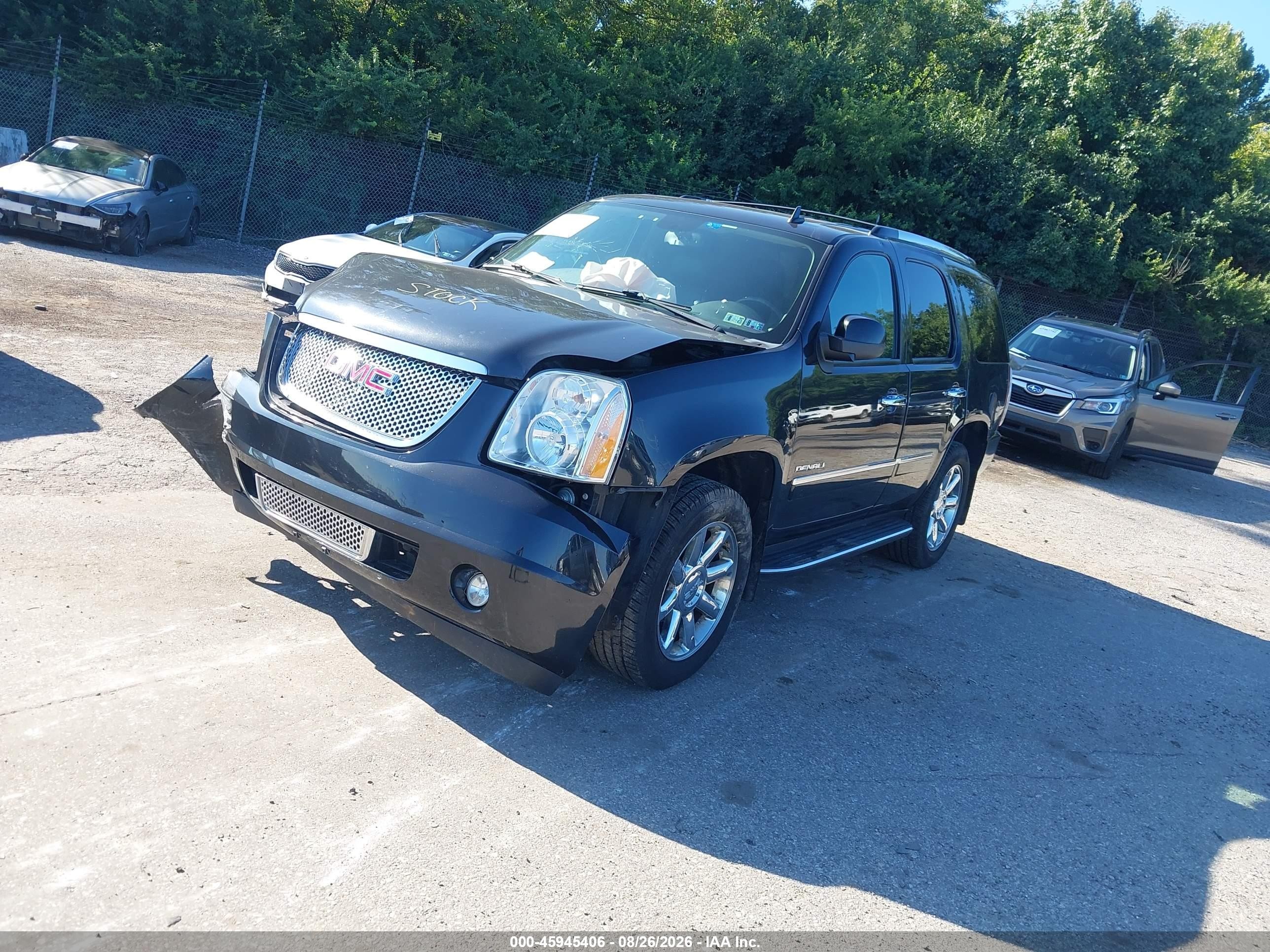 2012 Gmc Yukon Denali Черный vin: 1GKS2EEF9CR147936
