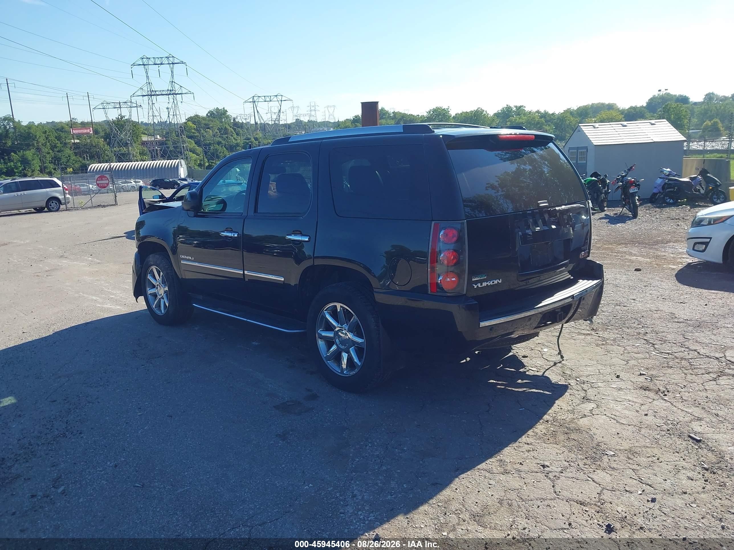 2012 Gmc Yukon Denali Черный vin: 1GKS2EEF9CR147936