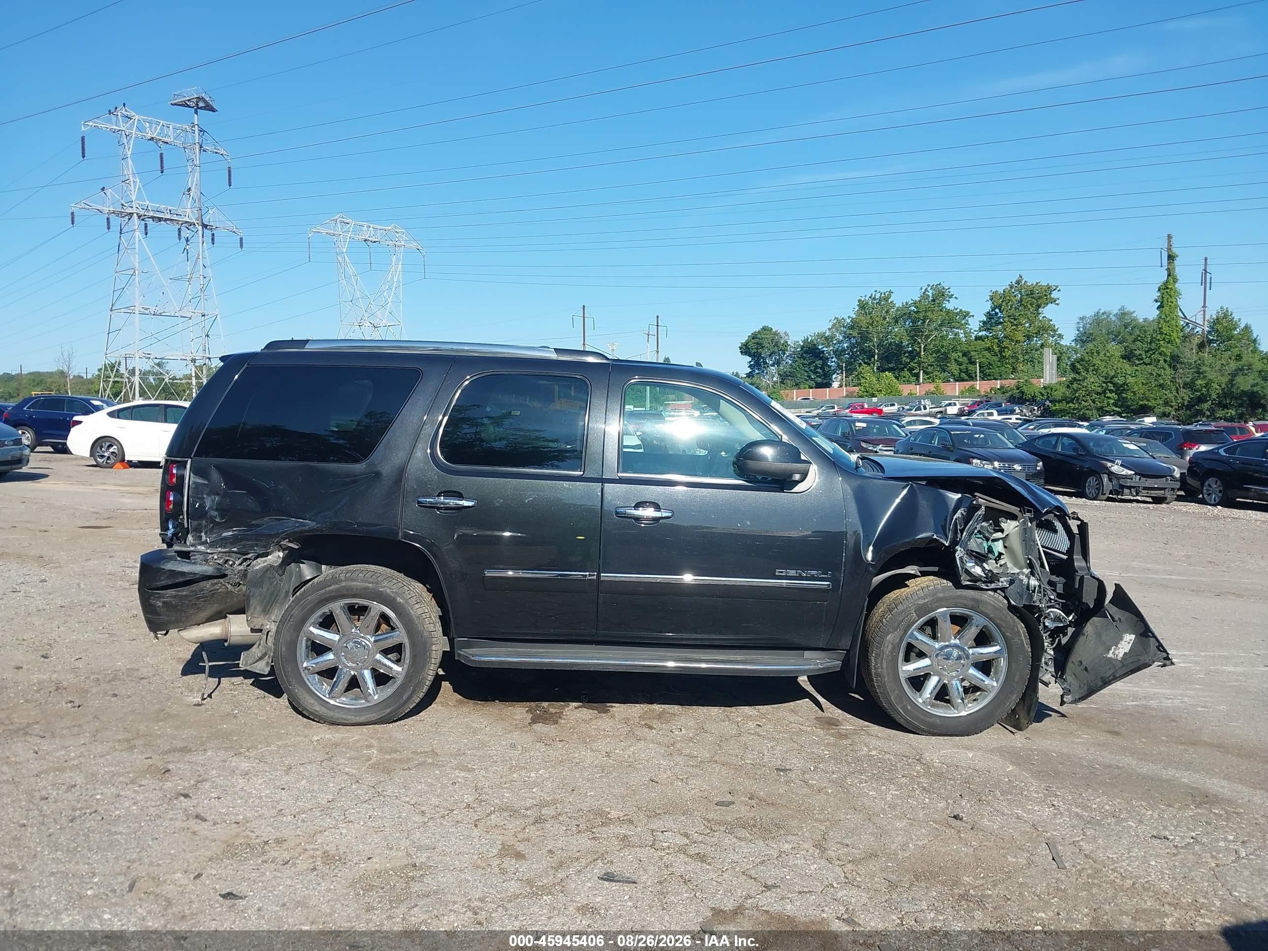 2012 Gmc Yukon Denali Черный vin: 1GKS2EEF9CR147936