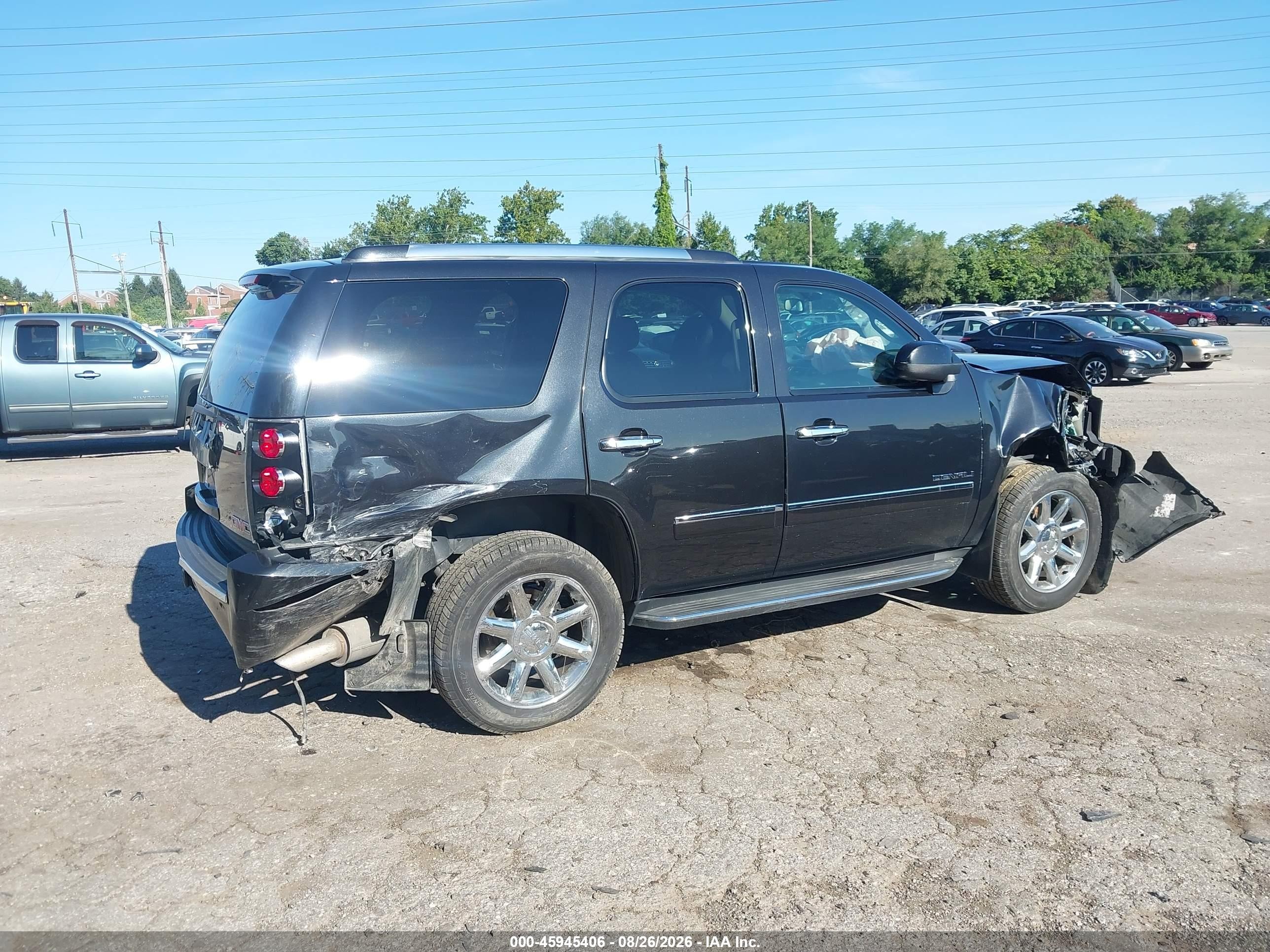 2012 Gmc Yukon Denali Черный vin: 1GKS2EEF9CR147936