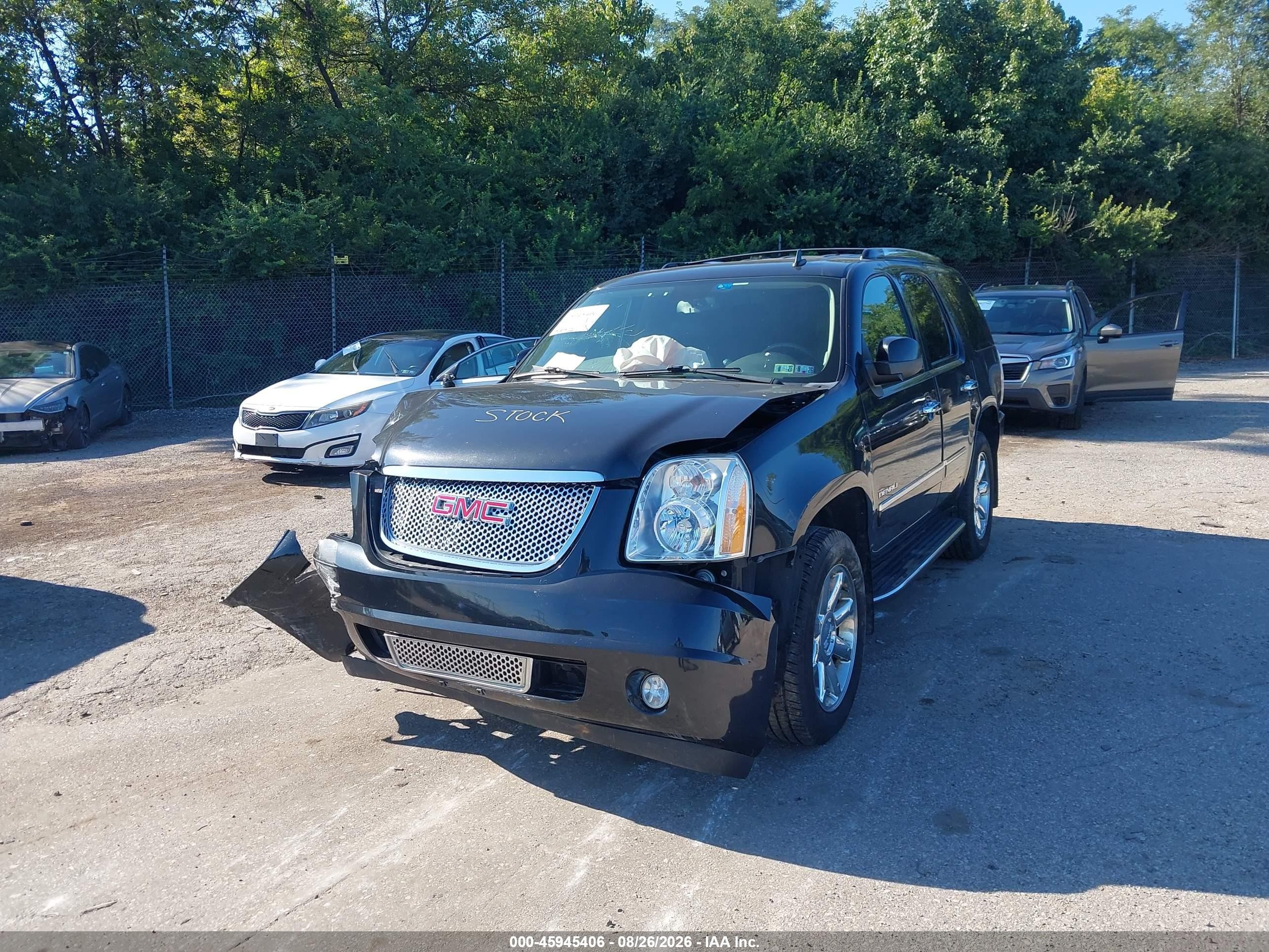 2012 Gmc Yukon Denali Черный vin: 1GKS2EEF9CR147936