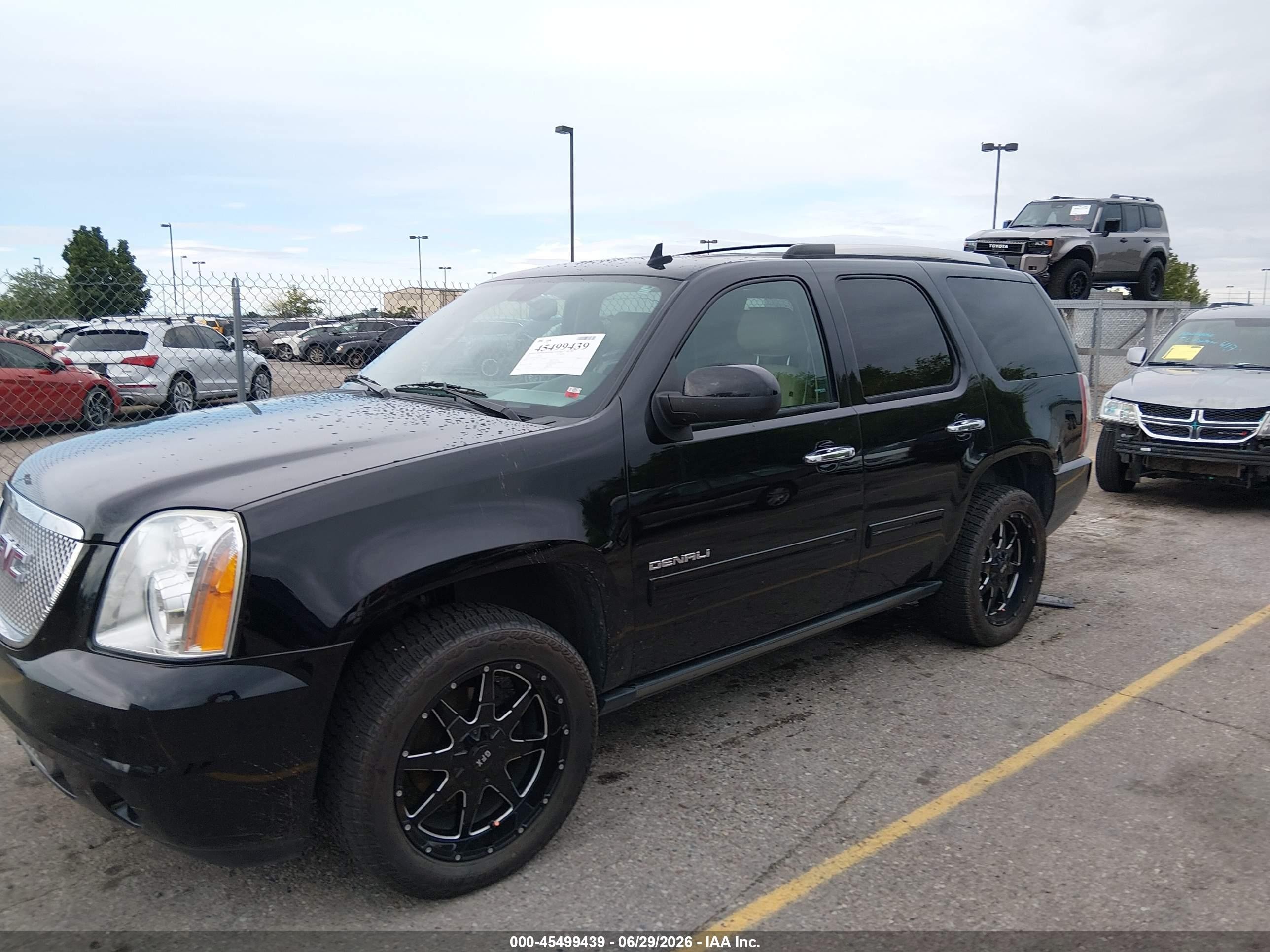2013 Gmc Yukon Denali Black vin: 1GKS2EEFXDR304018