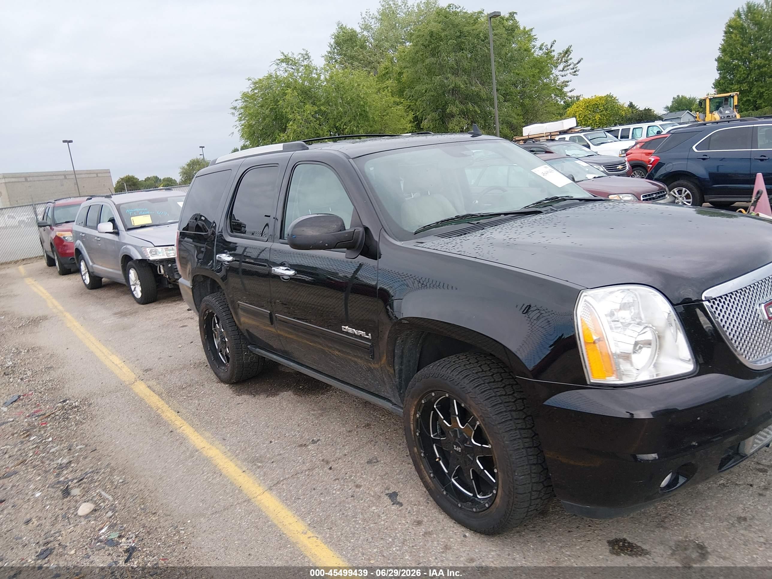 2013 Gmc Yukon Denali Black vin: 1GKS2EEFXDR304018