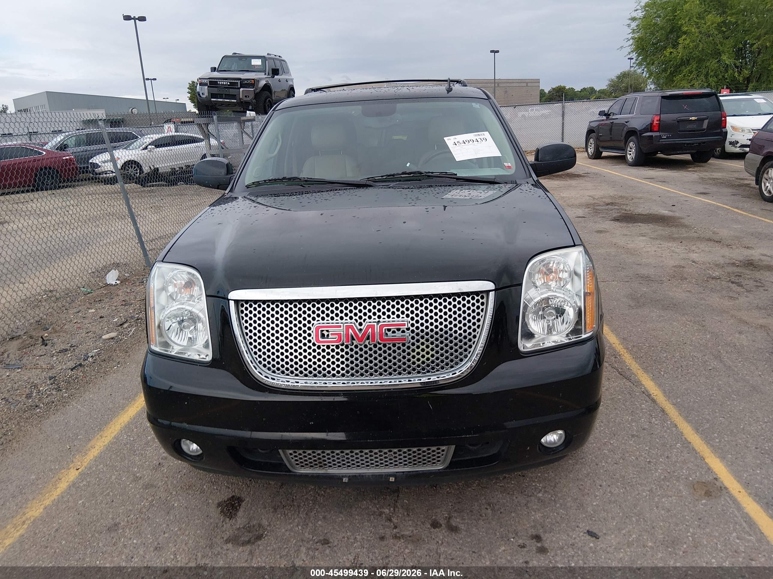 2013 Gmc Yukon Denali Black vin: 1GKS2EEFXDR304018