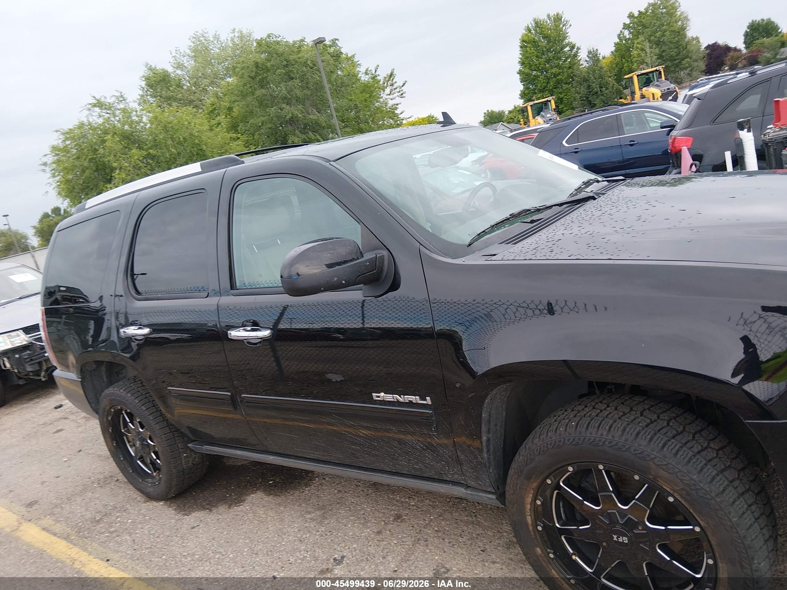 2013 Gmc Yukon Denali Black vin: 1GKS2EEFXDR304018