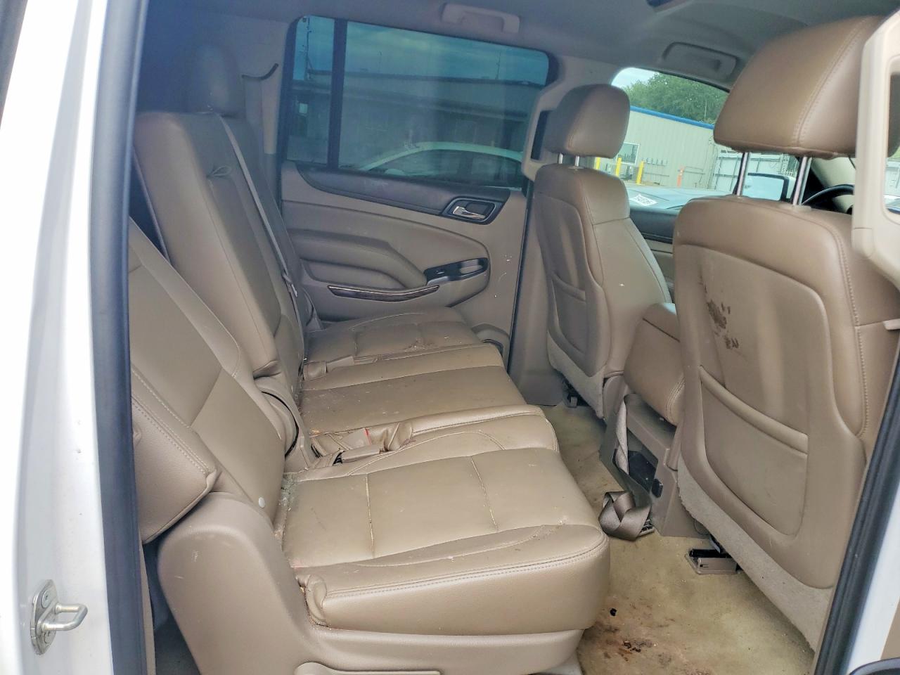 2015 Gmc Yukon Xl K1500 Sle White vin: 1GKS2GECXFR627568