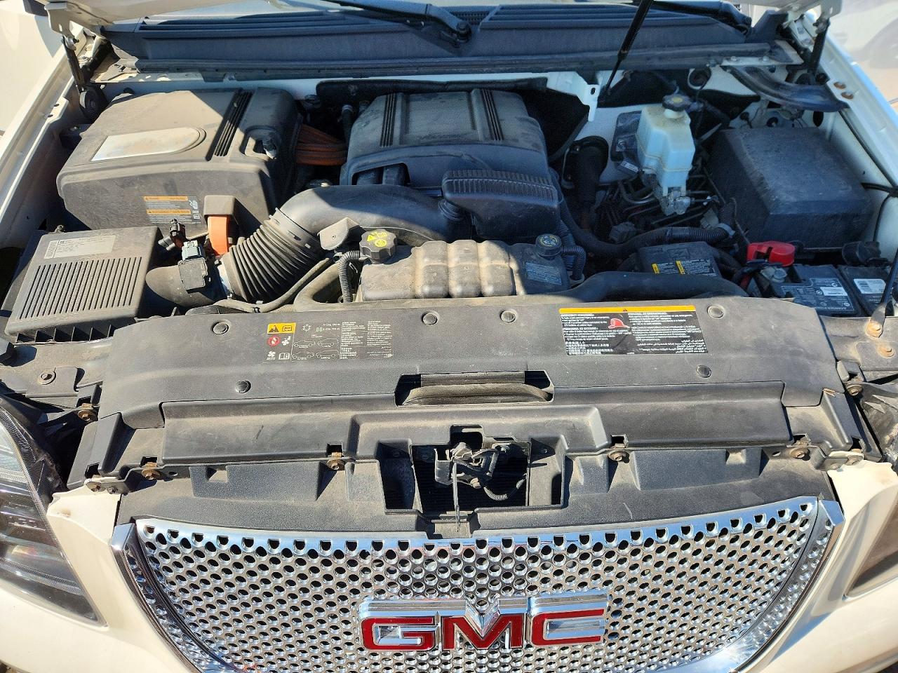 2012 Gmc Yukon Denali Hybrid Белый vin: 1GKS2GEJ3CR222808