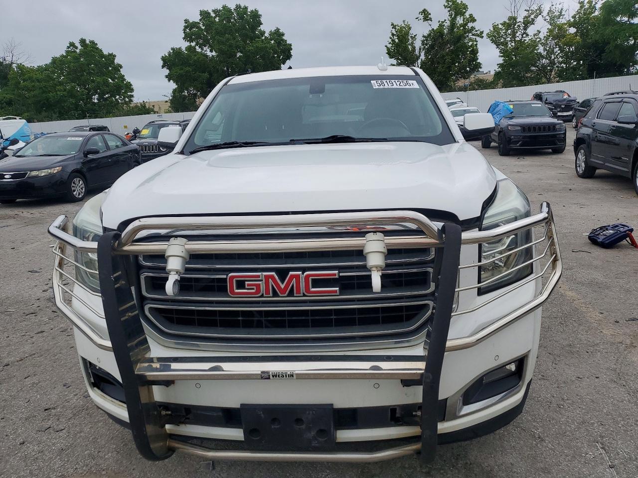 2015 Gmc Yukon Xl K1500 Sle White vin: 1GKS2GKC0FR630158